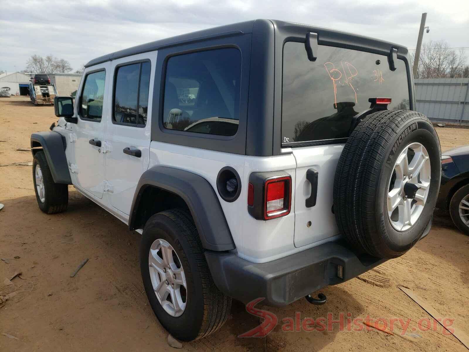 1C4HJXDG0KW555398 2019 JEEP WRANGLER