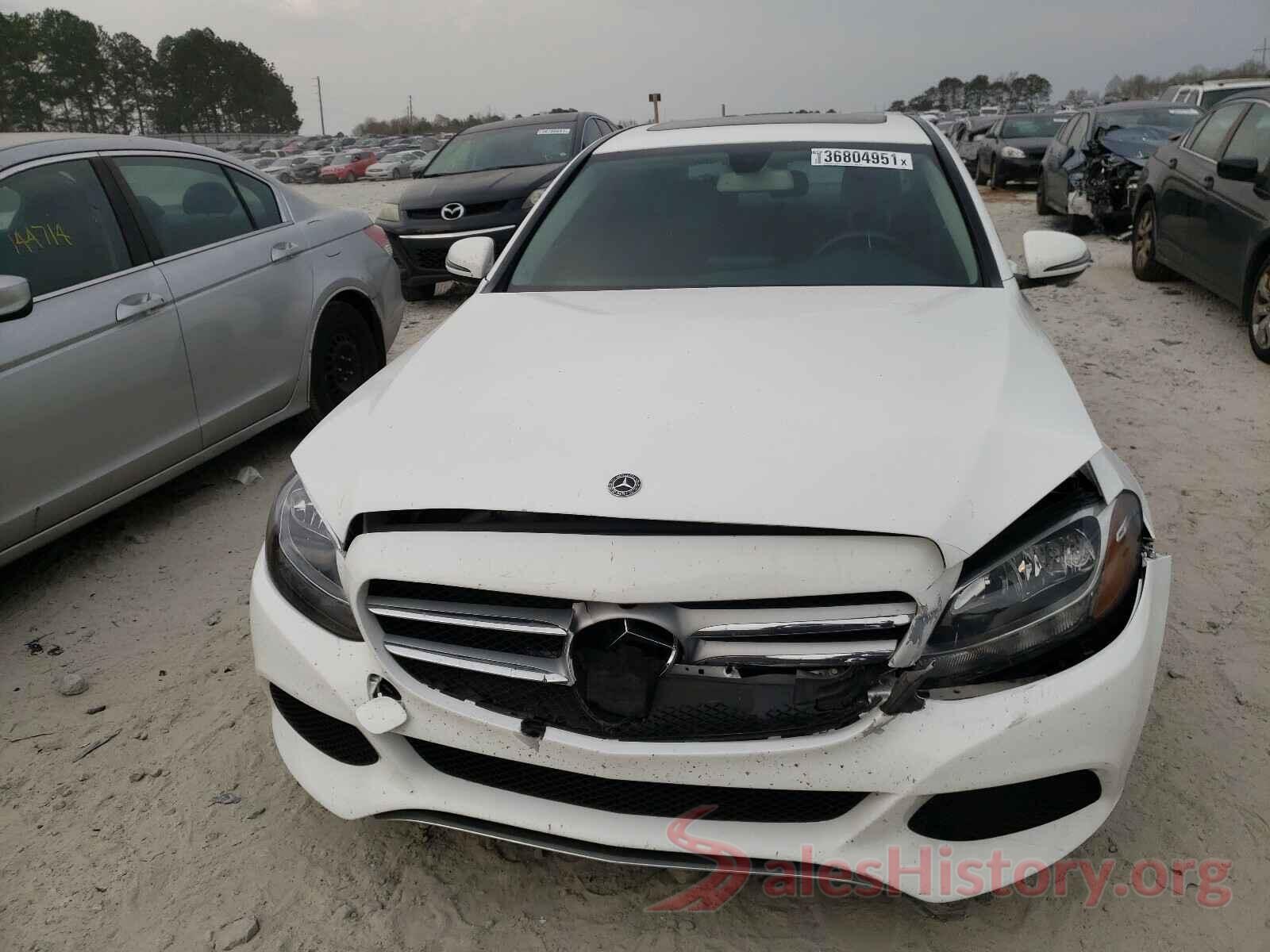 55SWF4JB4JU250391 2018 MERCEDES-BENZ C CLASS