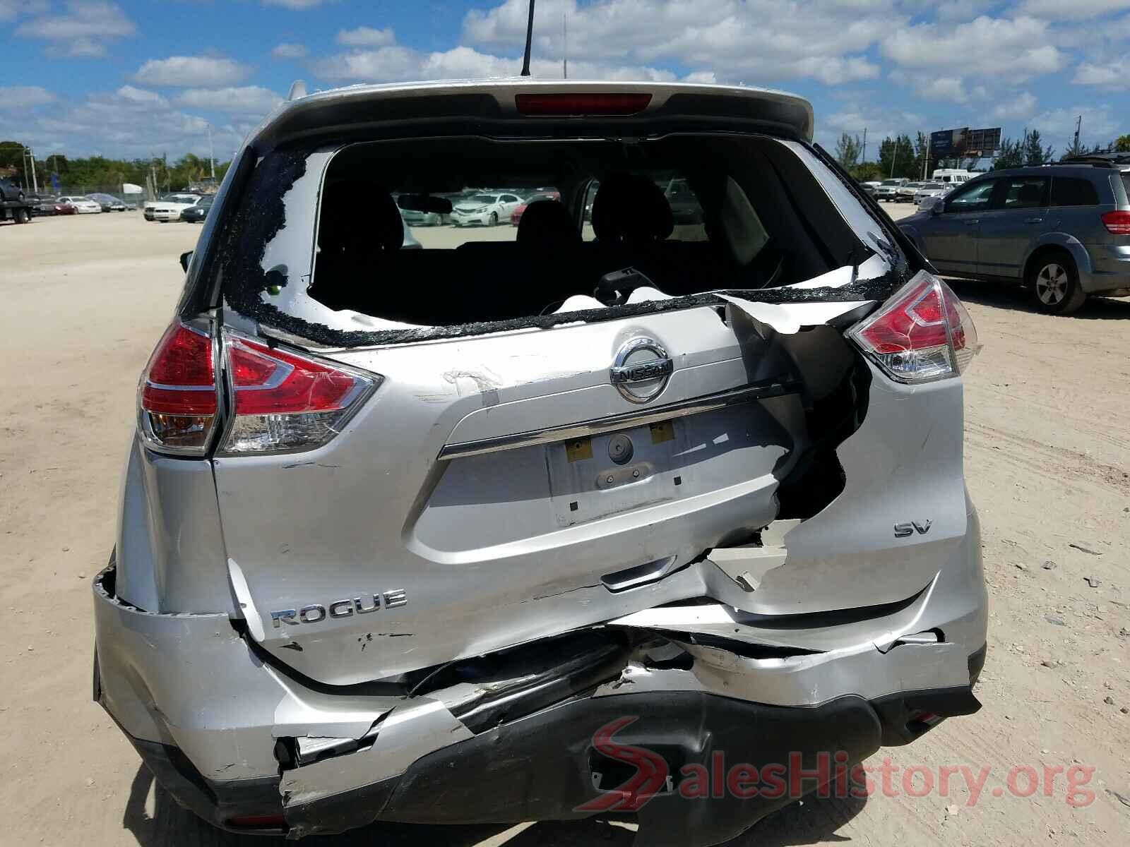 KNMAT2MT8GP710230 2016 NISSAN ROGUE