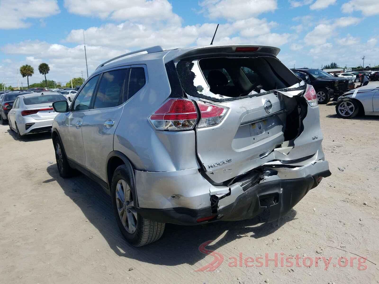 KNMAT2MT8GP710230 2016 NISSAN ROGUE