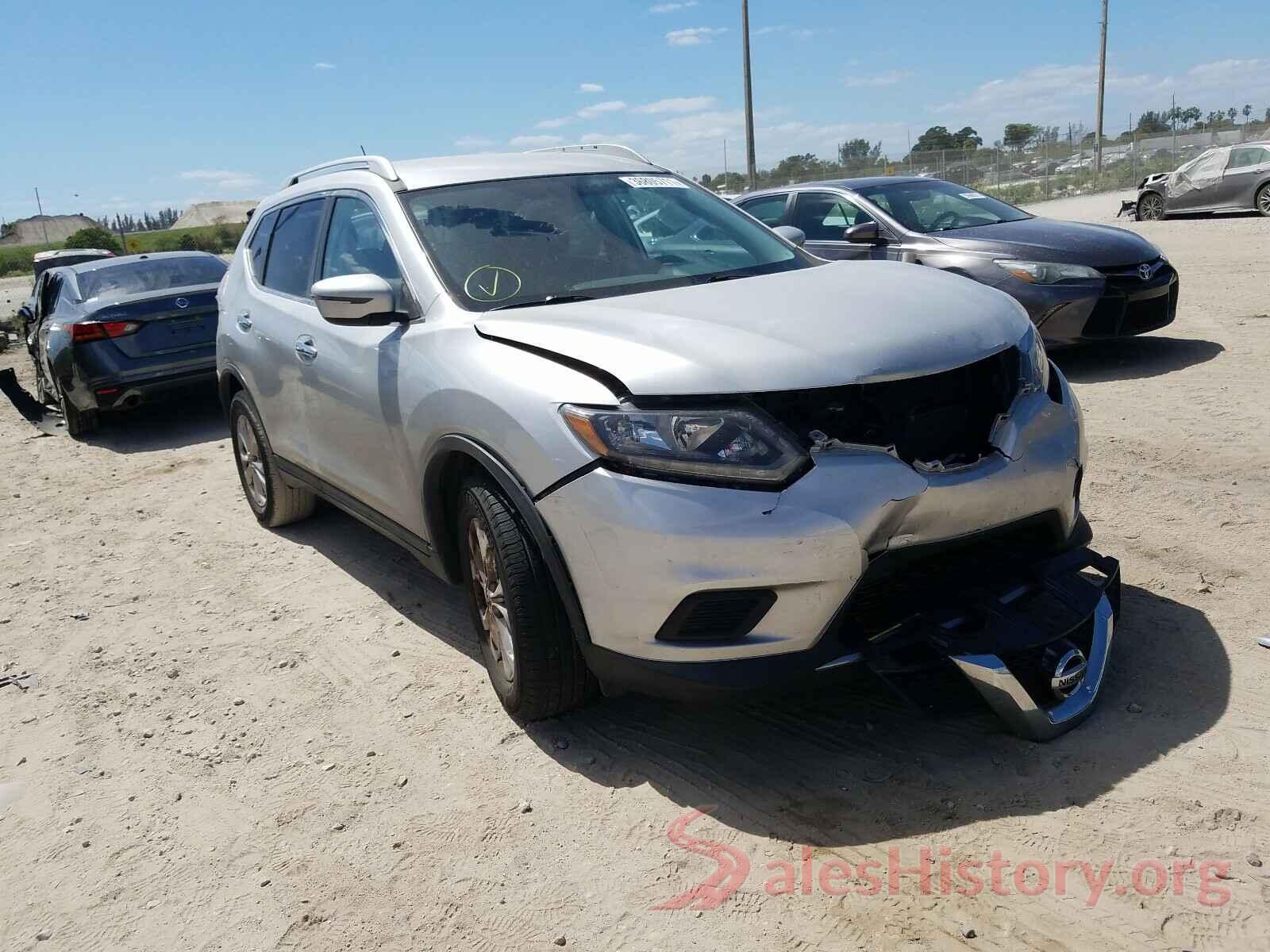 KNMAT2MT8GP710230 2016 NISSAN ROGUE