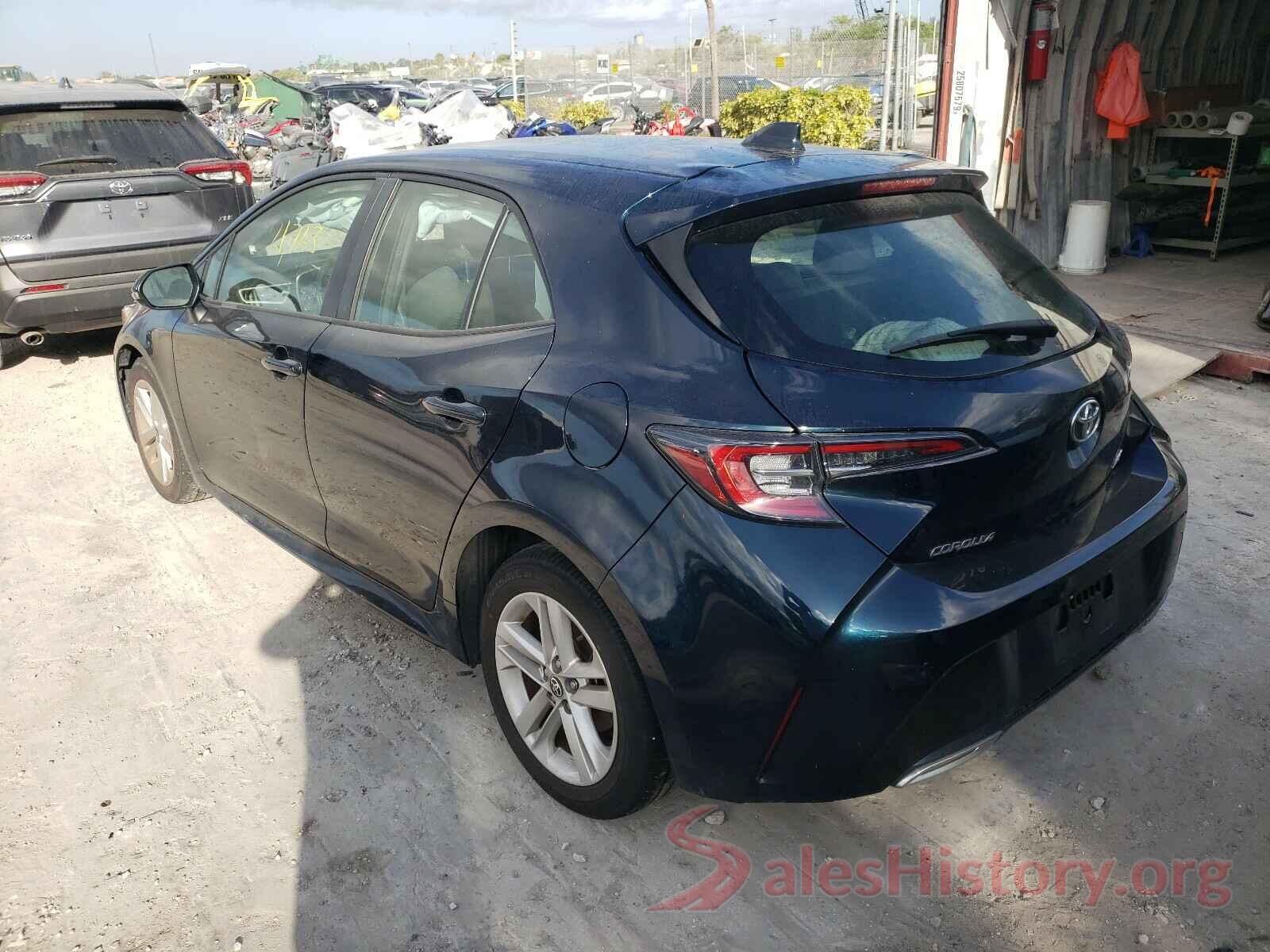 JTNK4RBE1K3037386 2019 TOYOTA COROLLA