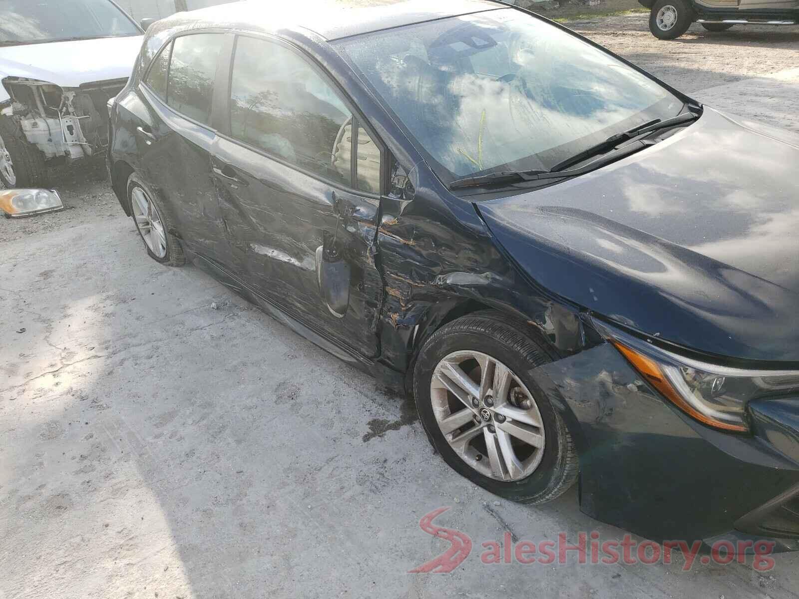 JTNK4RBE1K3037386 2019 TOYOTA COROLLA