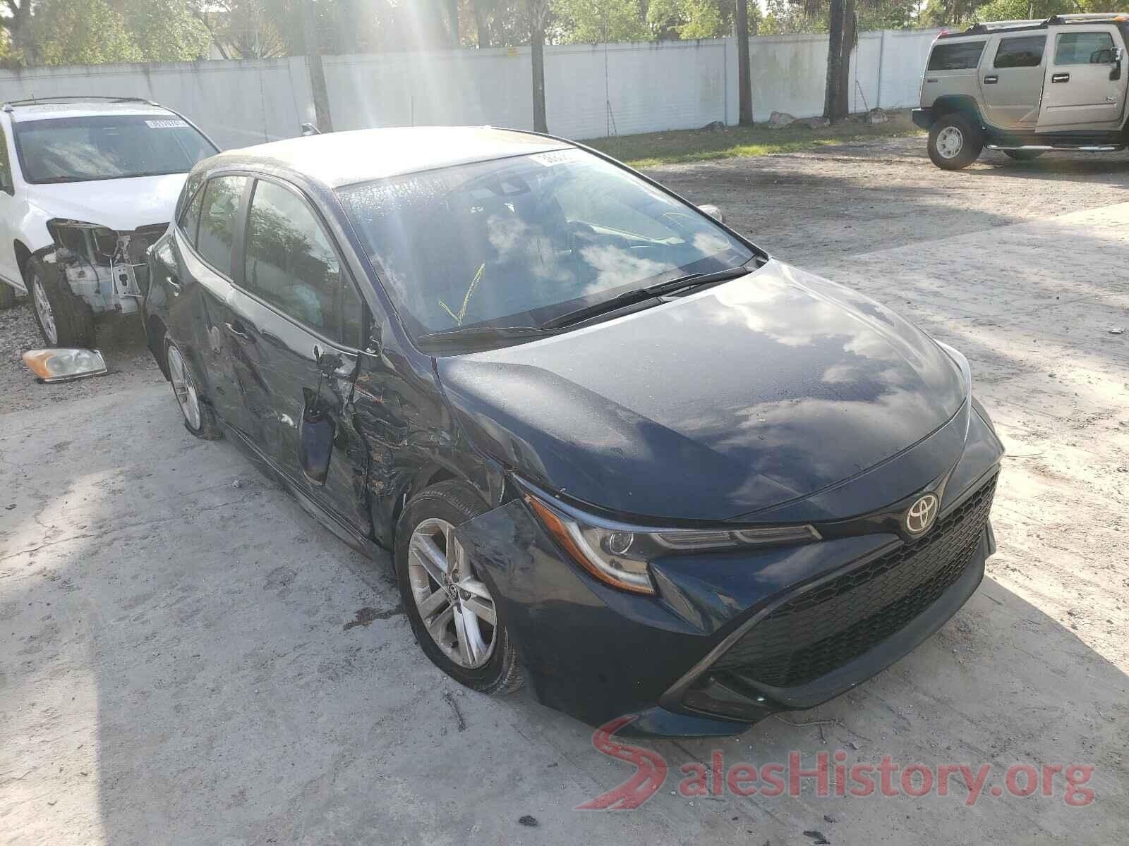 JTNK4RBE1K3037386 2019 TOYOTA COROLLA