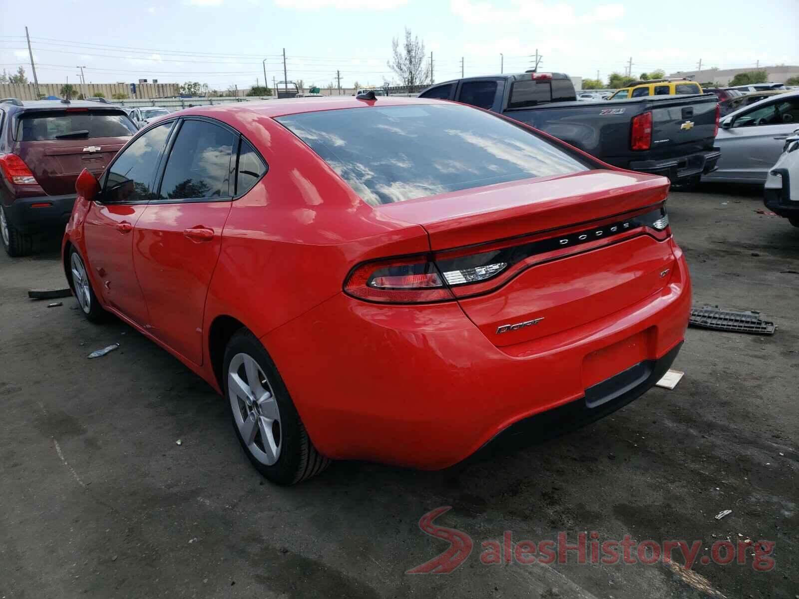 1C3CDFBBXGD766182 2016 DODGE DART