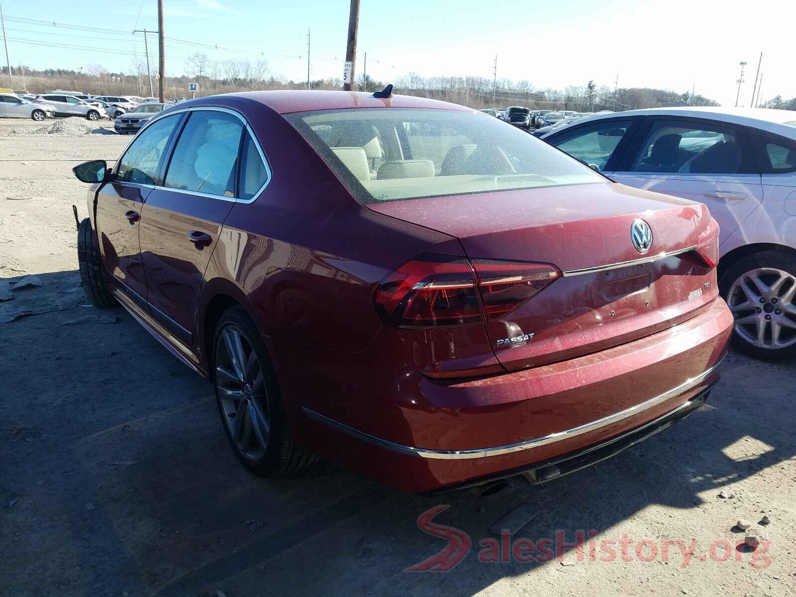 1VWDT7A38HC060836 2017 VOLKSWAGEN PASSAT