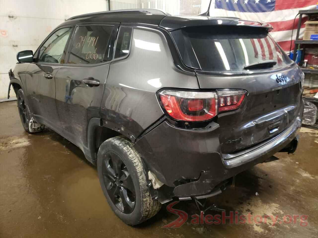 3C4NJDBB2LT228887 2020 JEEP COMPASS