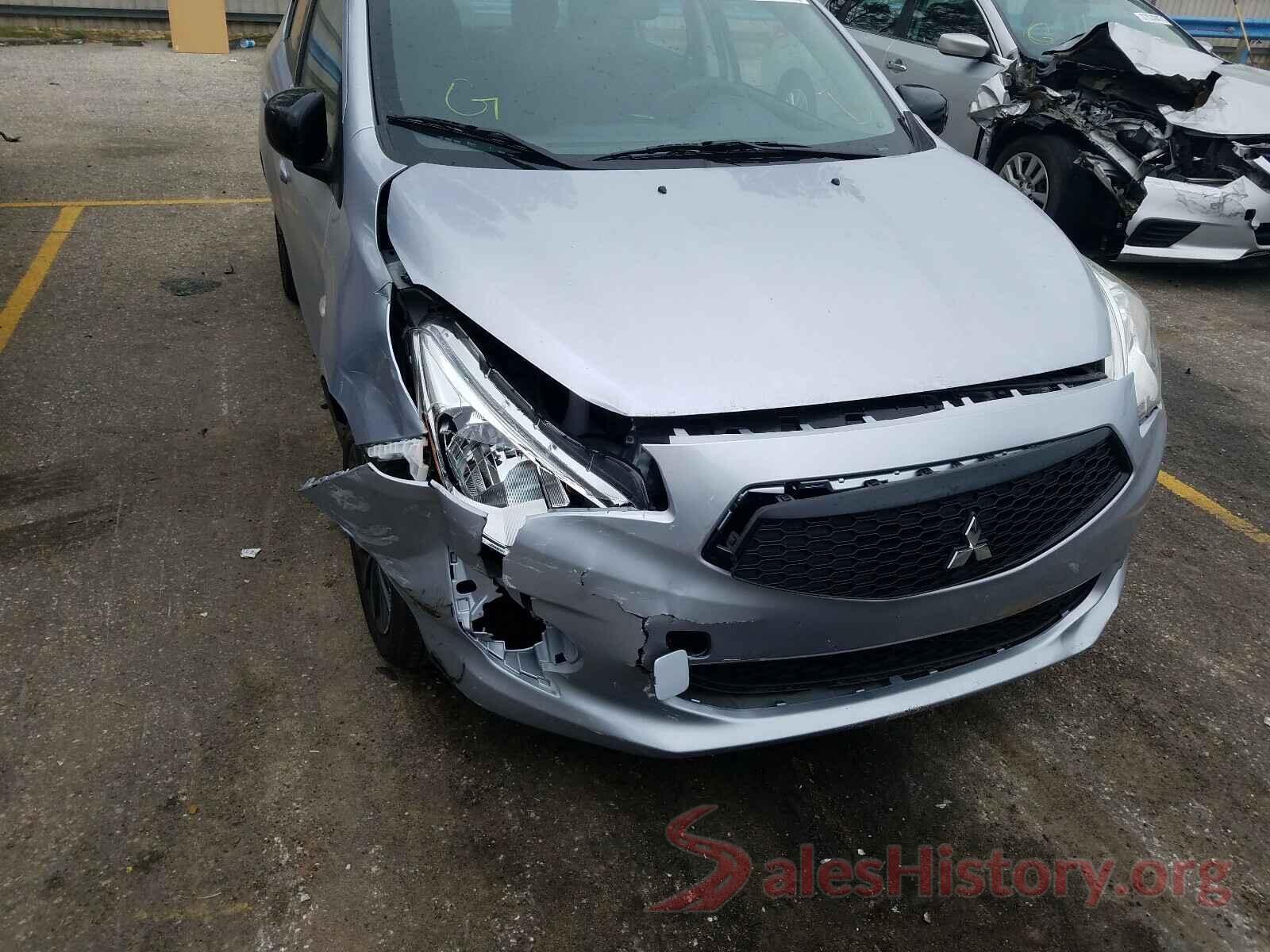 ML32F4FJ7LHF06905 2020 MITSUBISHI MIRAGE