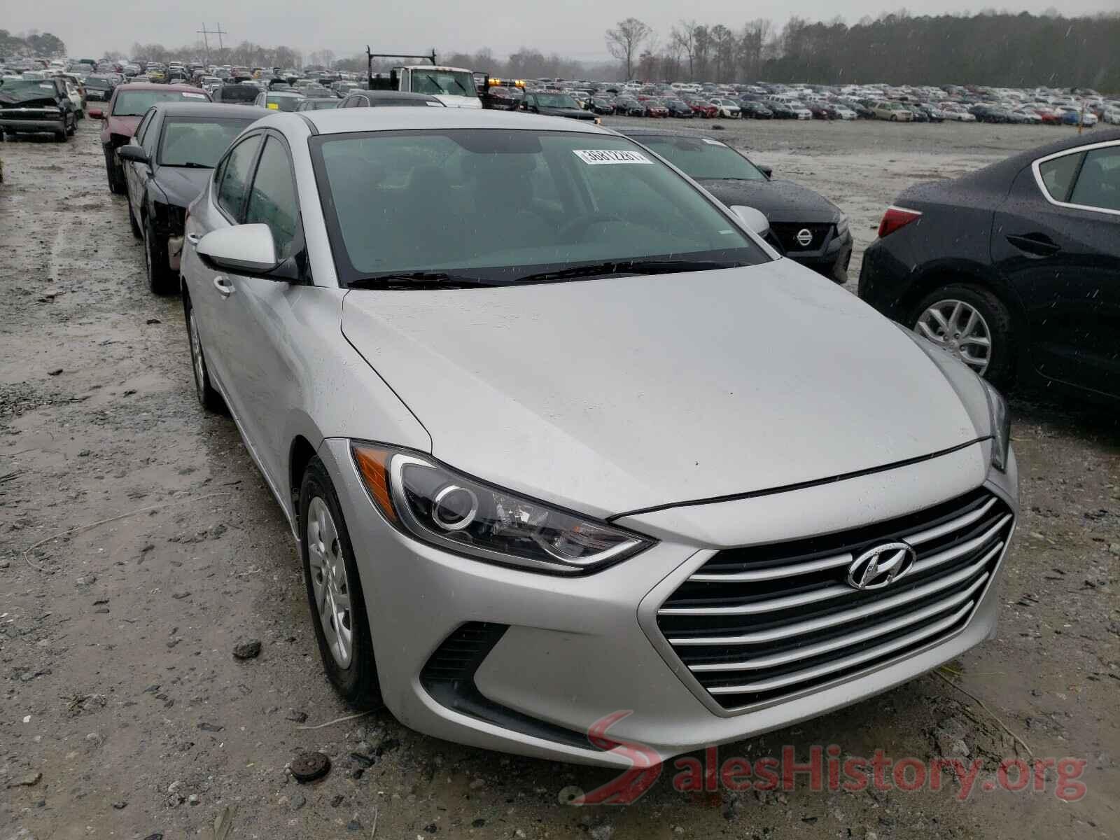 KMHD74LF7HU095161 2017 HYUNDAI ELANTRA