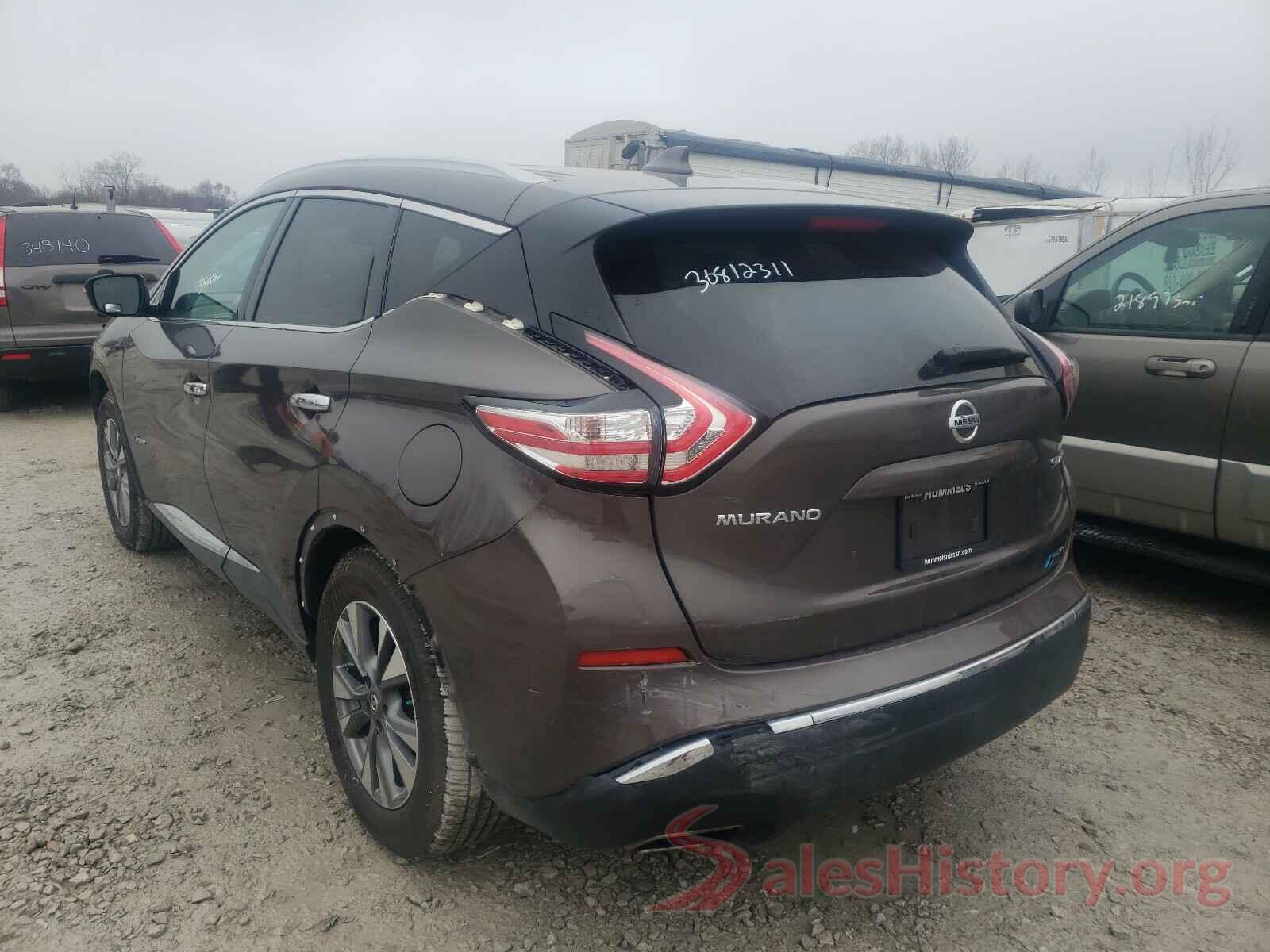 5N1CZ2MH3GN154628 2016 NISSAN MURANO