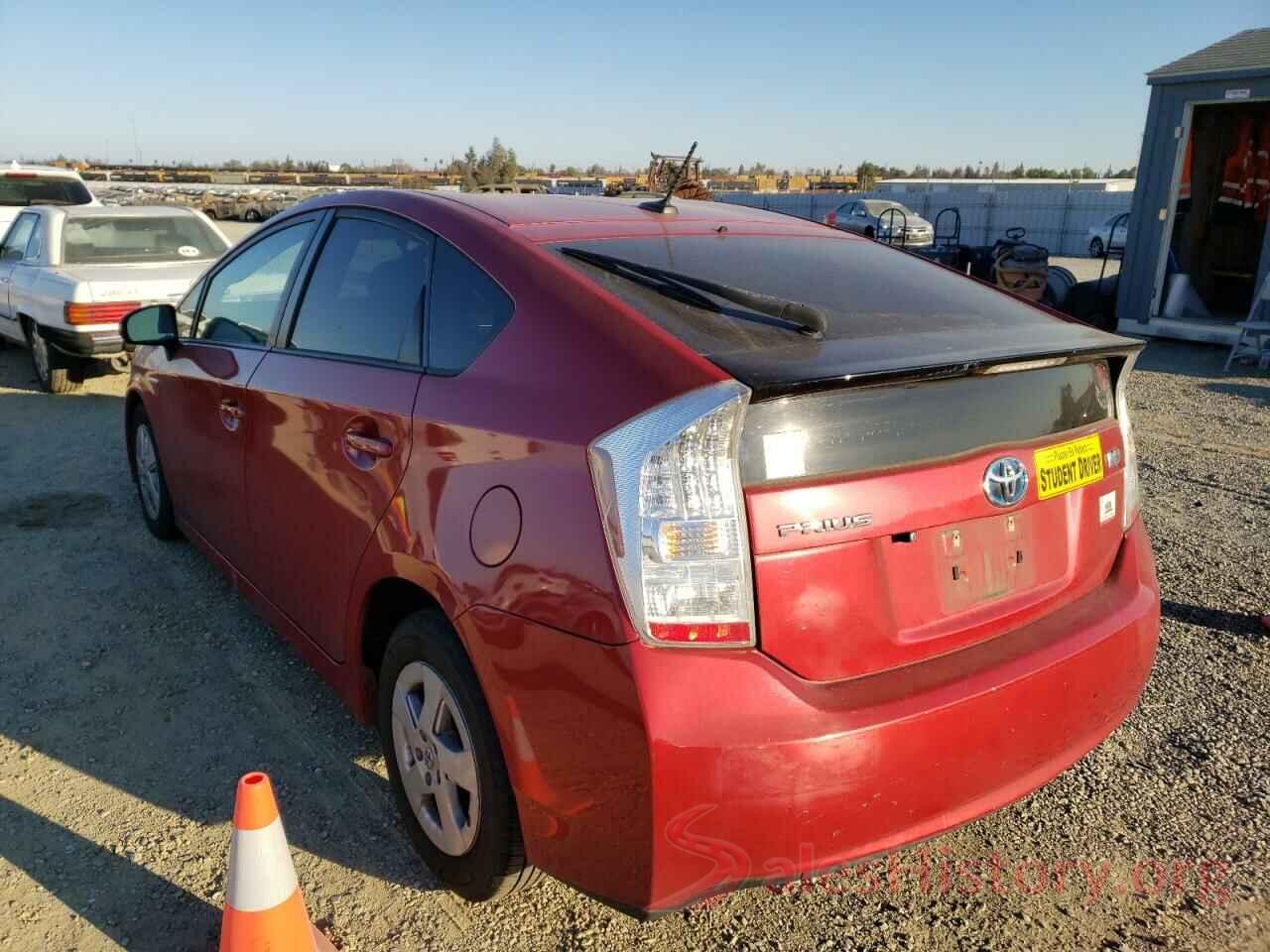 JTDKN3DU5B0310382 2011 TOYOTA PRIUS