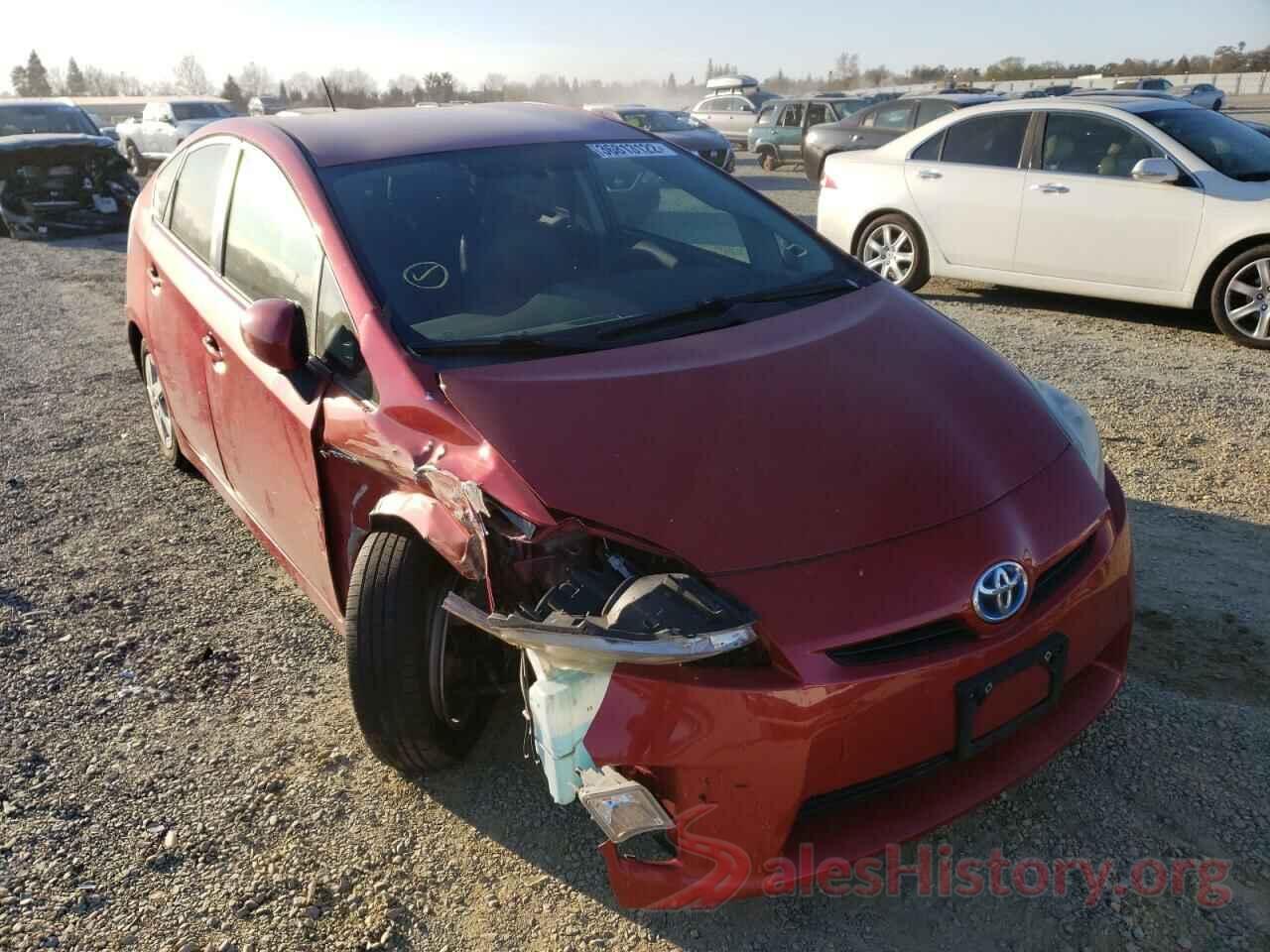 JTDKN3DU5B0310382 2011 TOYOTA PRIUS