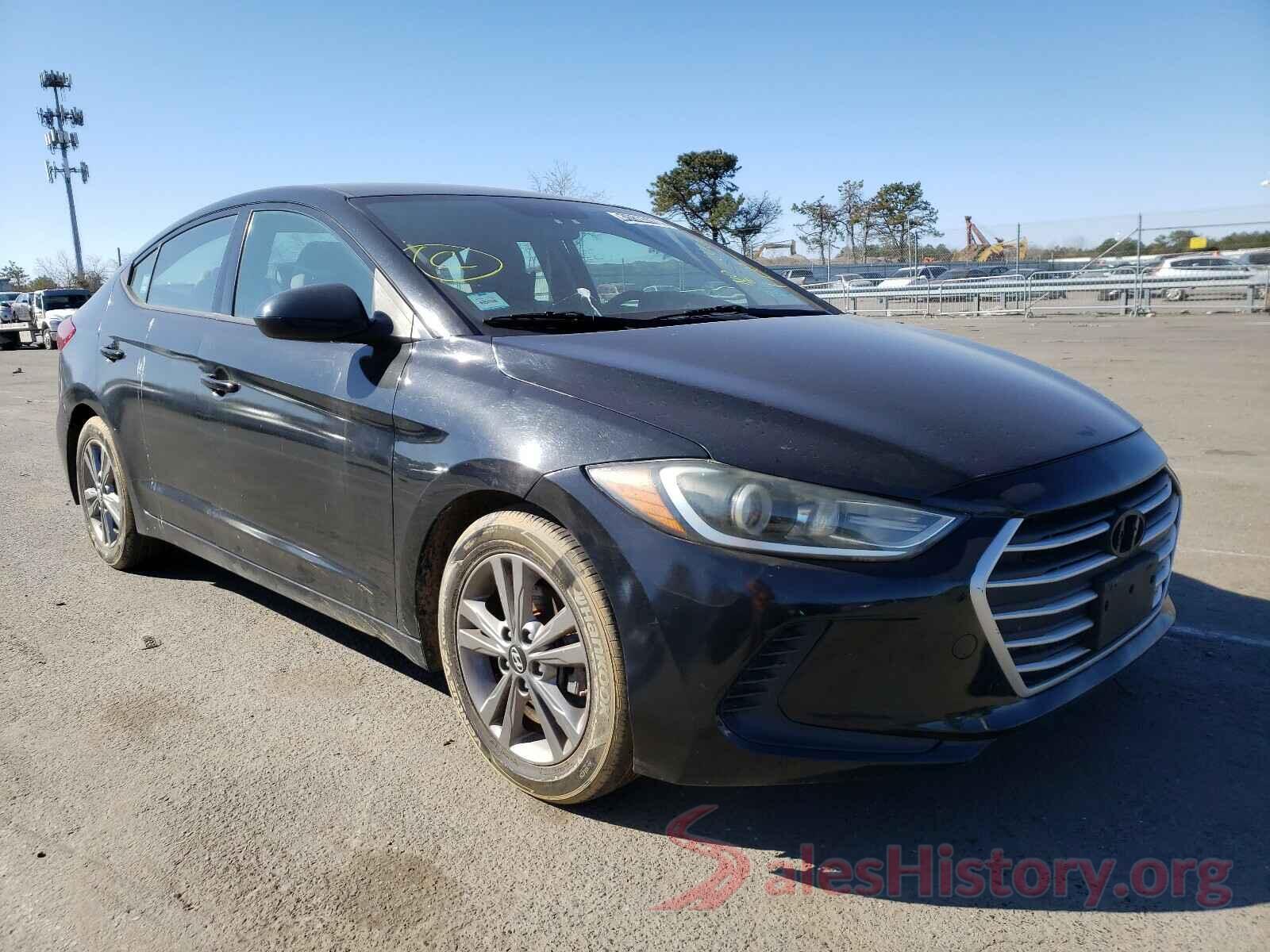 5NPD84LF6HH153837 2017 HYUNDAI ELANTRA