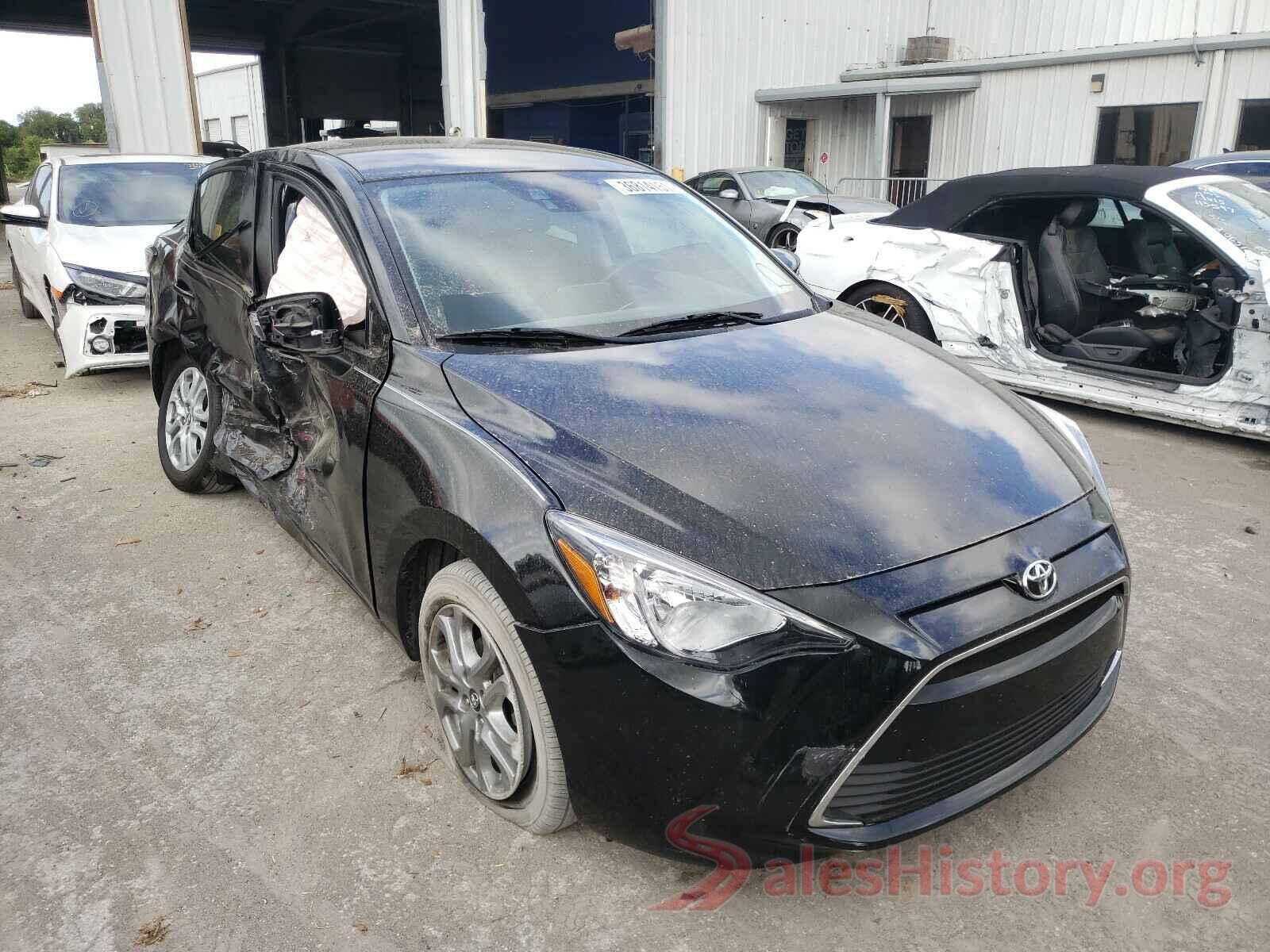 3MYDLBYV8HY176219 2017 TOYOTA YARIS