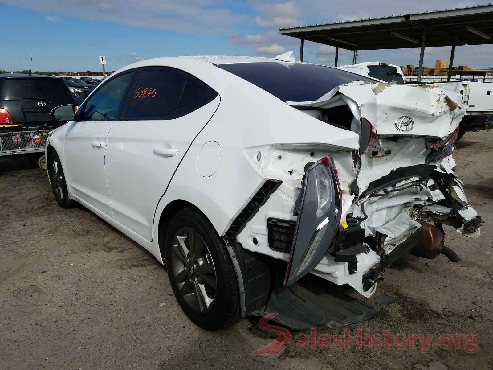 5NPD84LF6JH256181 2018 HYUNDAI ELANTRA