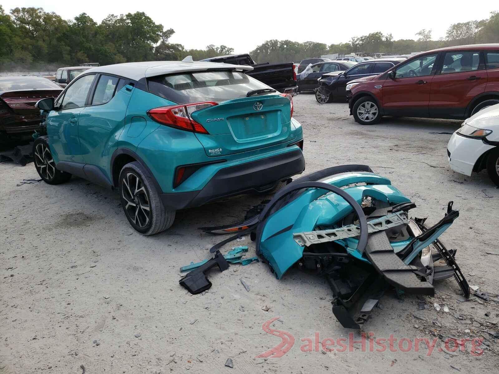 NMTKHMBX7JR002117 2018 TOYOTA C-HR