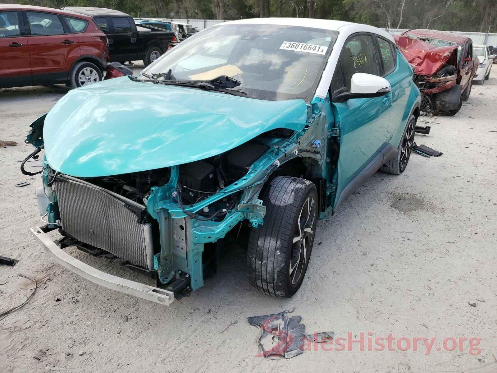 NMTKHMBX7JR002117 2018 TOYOTA C-HR