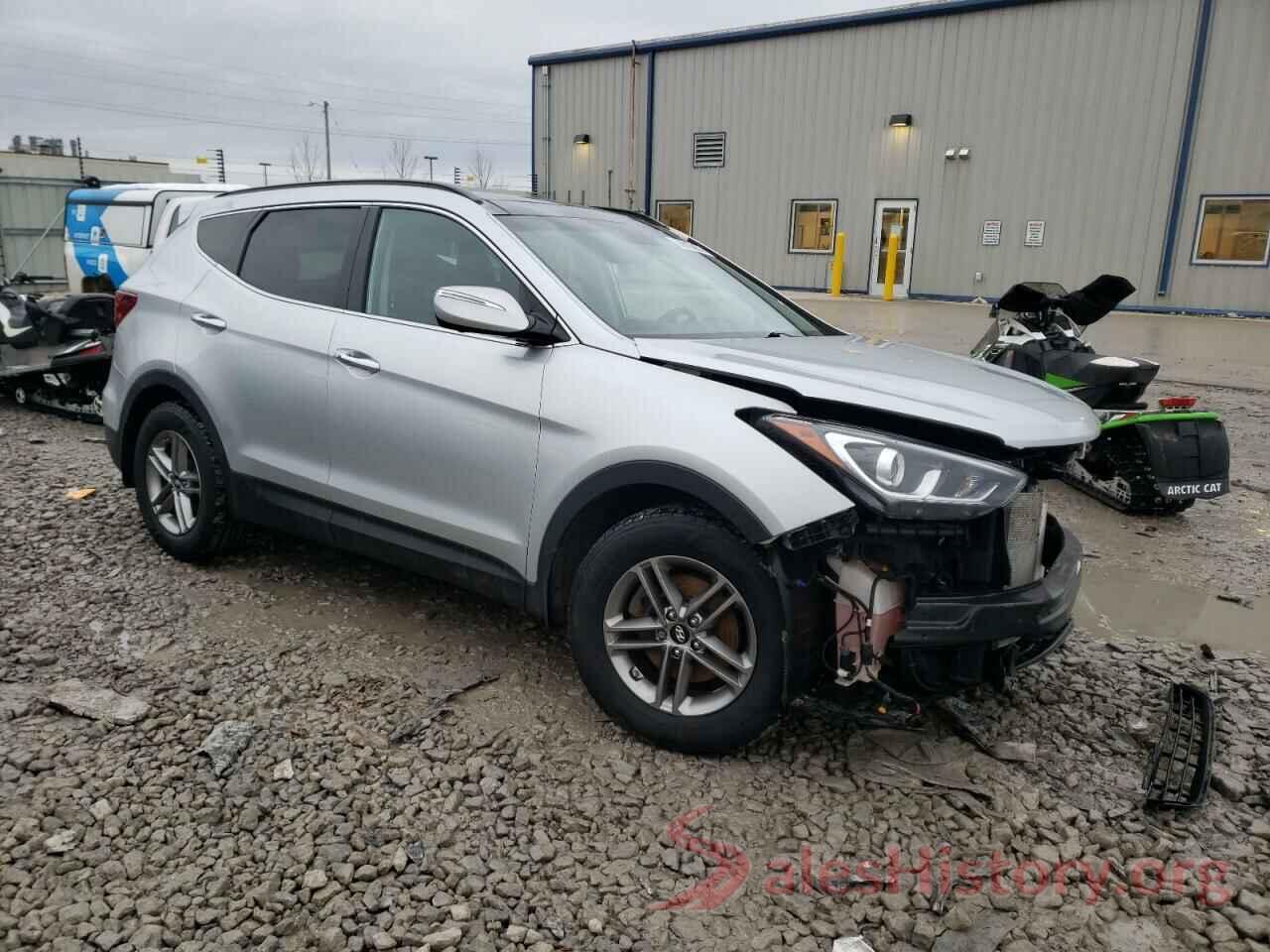 5XYZUDLB6JG550413 2018 HYUNDAI SANTA FE