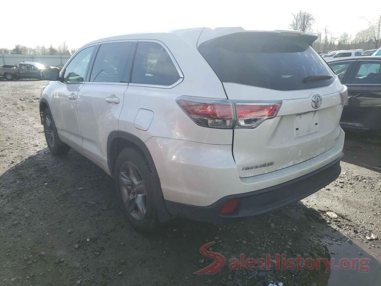 5TDBKRFH5GS303030 2016 TOYOTA HIGHLANDER