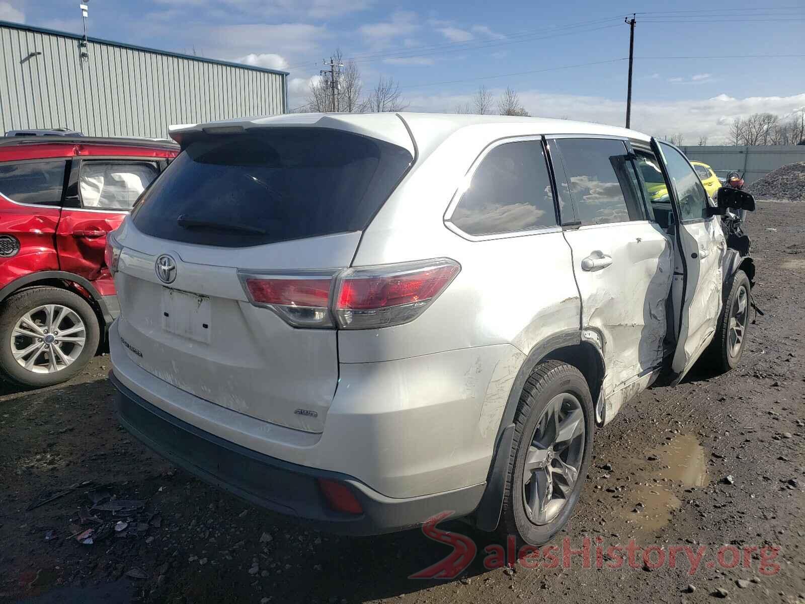 5TDBKRFH5GS303030 2016 TOYOTA HIGHLANDER