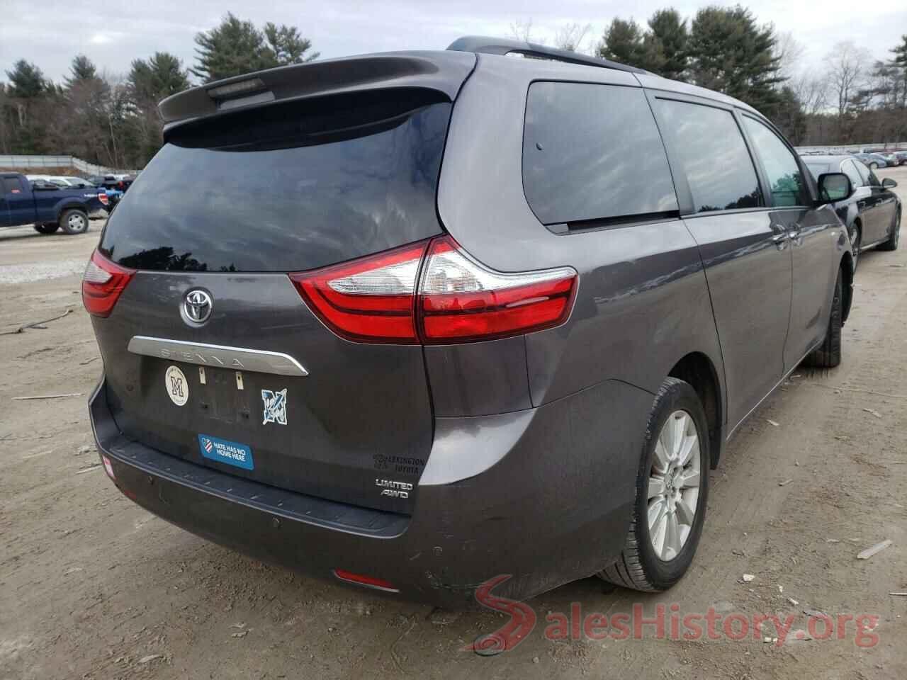 5TDDZ3DC3HS155812 2017 TOYOTA SIENNA