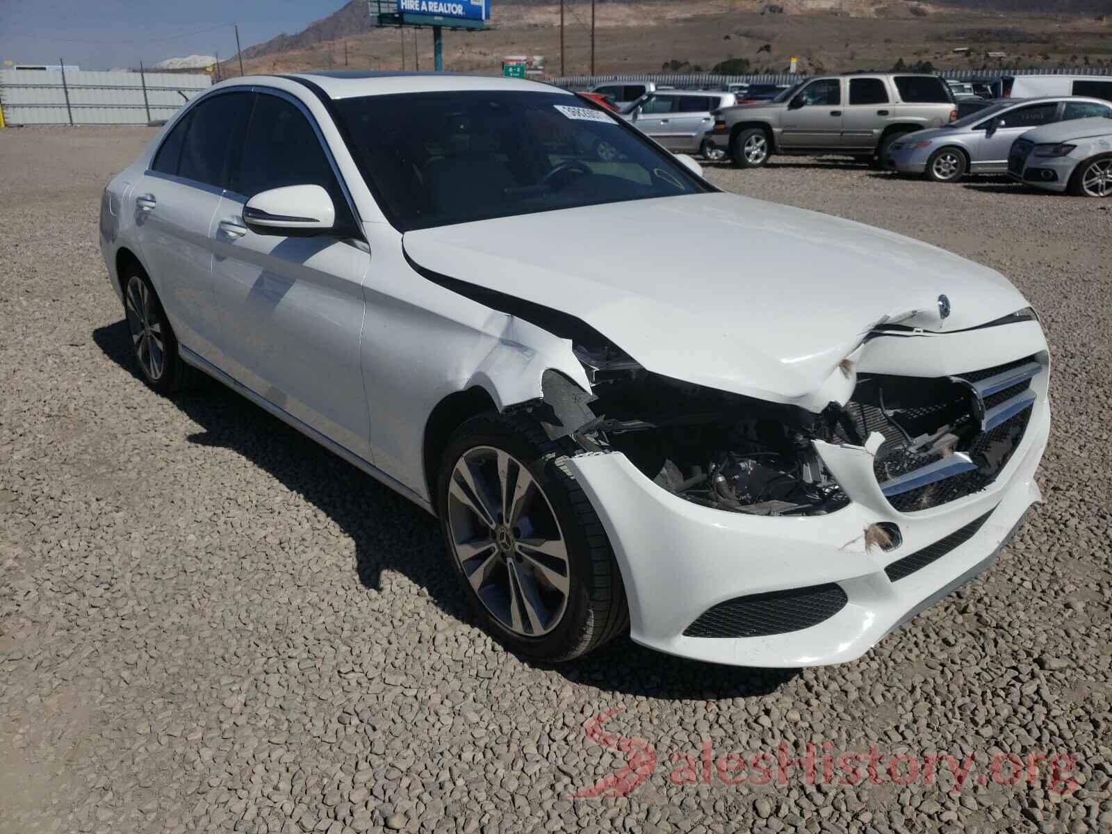 55SWF4KB9JU240969 2018 MERCEDES-BENZ C CLASS