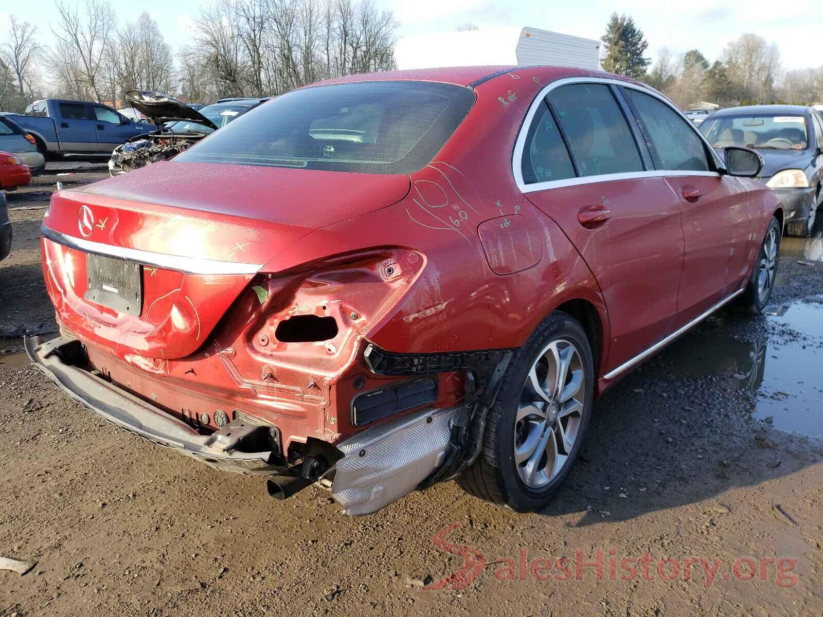 55SWF4JB6GU159079 2016 MERCEDES-BENZ C CLASS