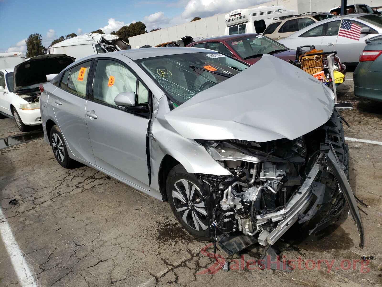 JTDKARFPXK3117343 2019 TOYOTA PRIUS