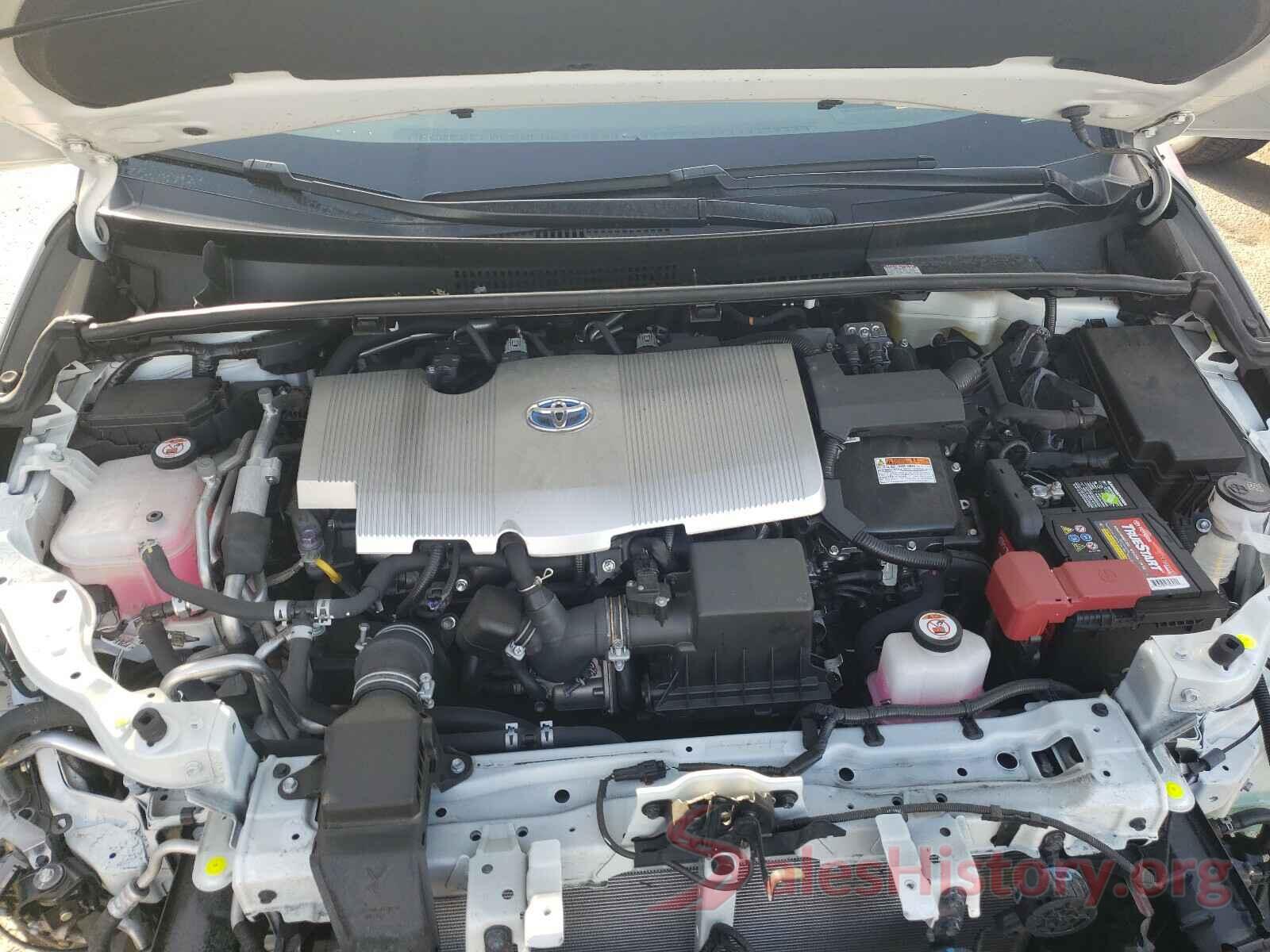 JTDKARFP3K3106555 2019 TOYOTA PRIUS