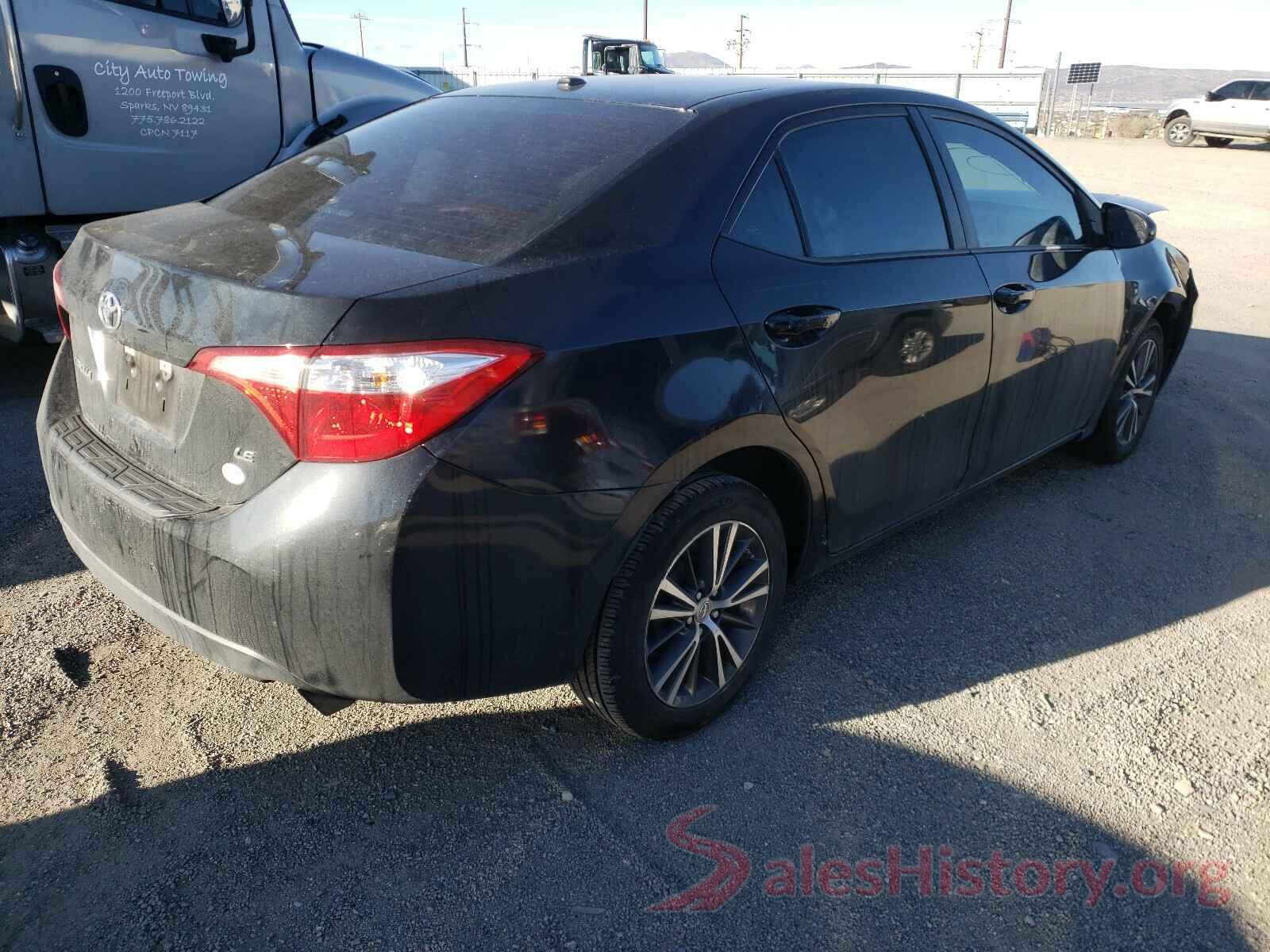 5YFBURHE4GP376220 2016 TOYOTA COROLLA