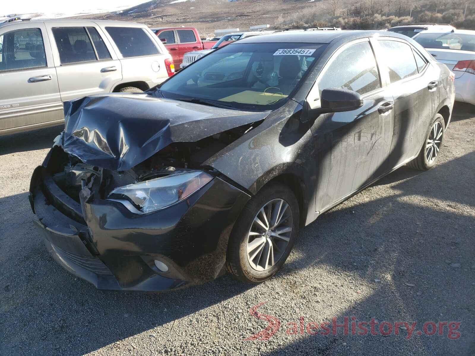 5YFBURHE4GP376220 2016 TOYOTA COROLLA