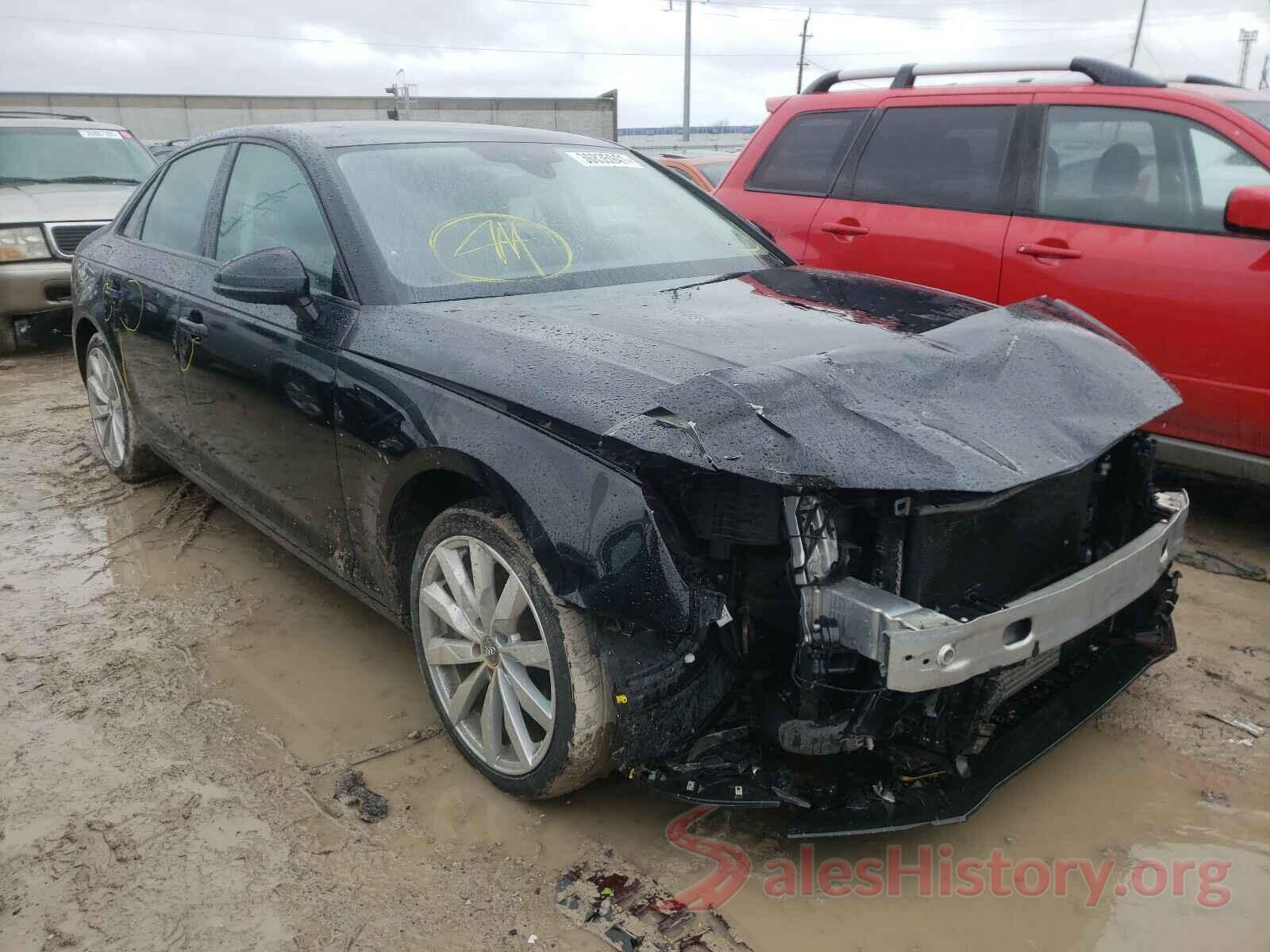 WAUGNAF44HN020022 2017 AUDI A4