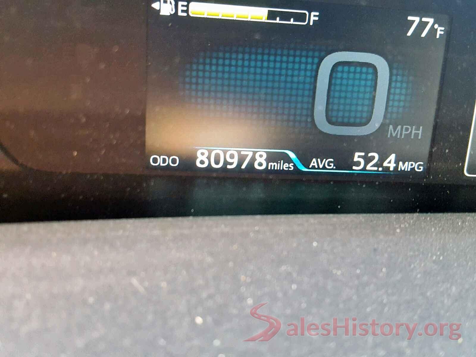 JTDKBRFU3G3001184 2016 TOYOTA PRIUS