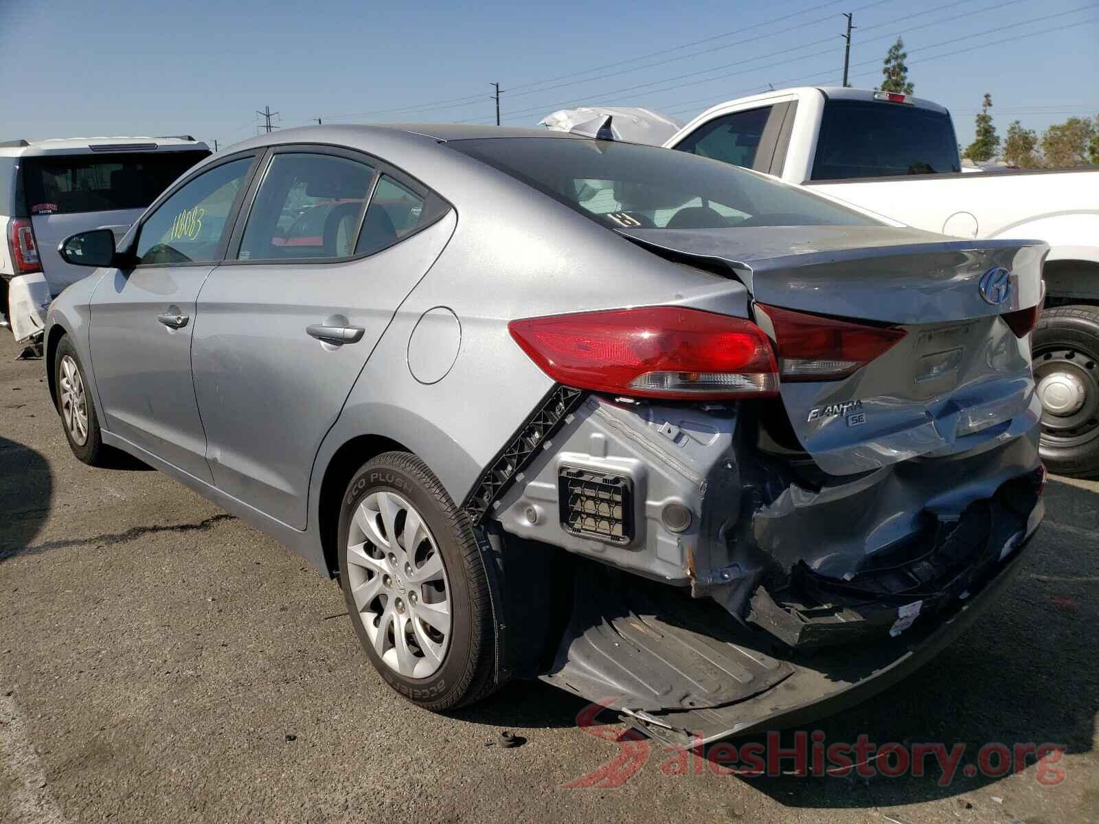 5NPD74LFXHH205098 2017 HYUNDAI ELANTRA