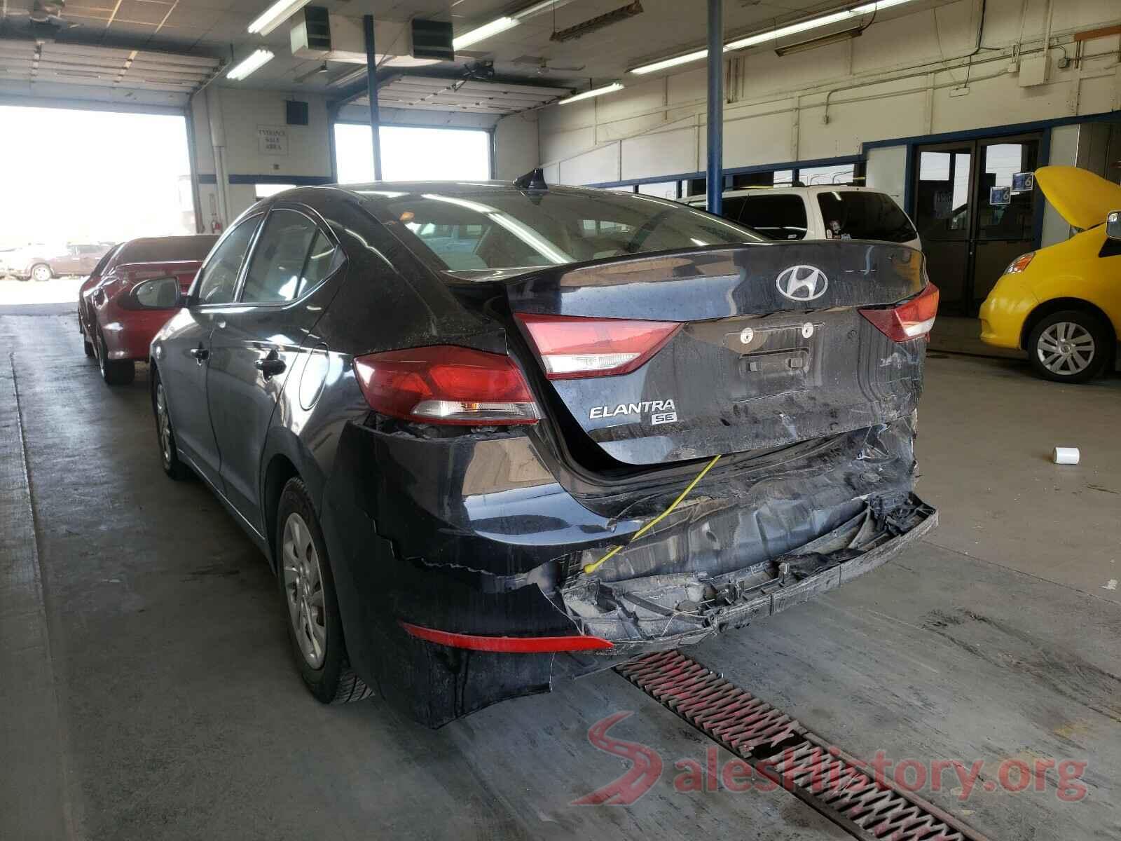 5NPD74LF6HH092704 2017 HYUNDAI ELANTRA