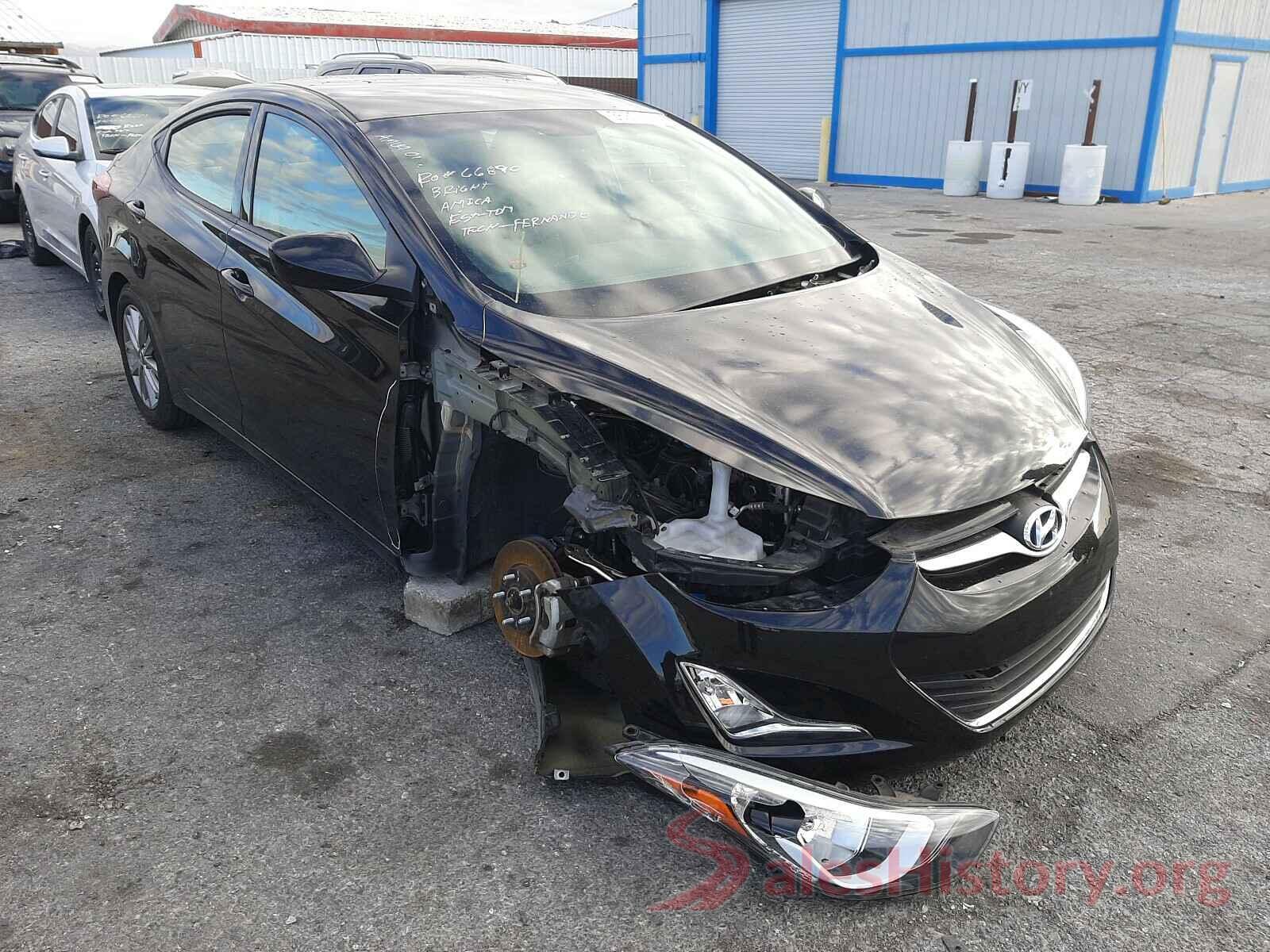 5NPDH4AE1GH702224 2016 HYUNDAI ELANTRA