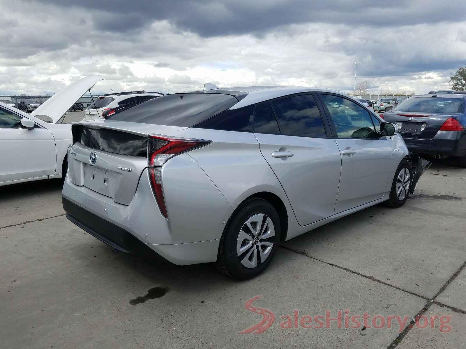 JTDKBRFU8H3577743 2017 TOYOTA PRIUS