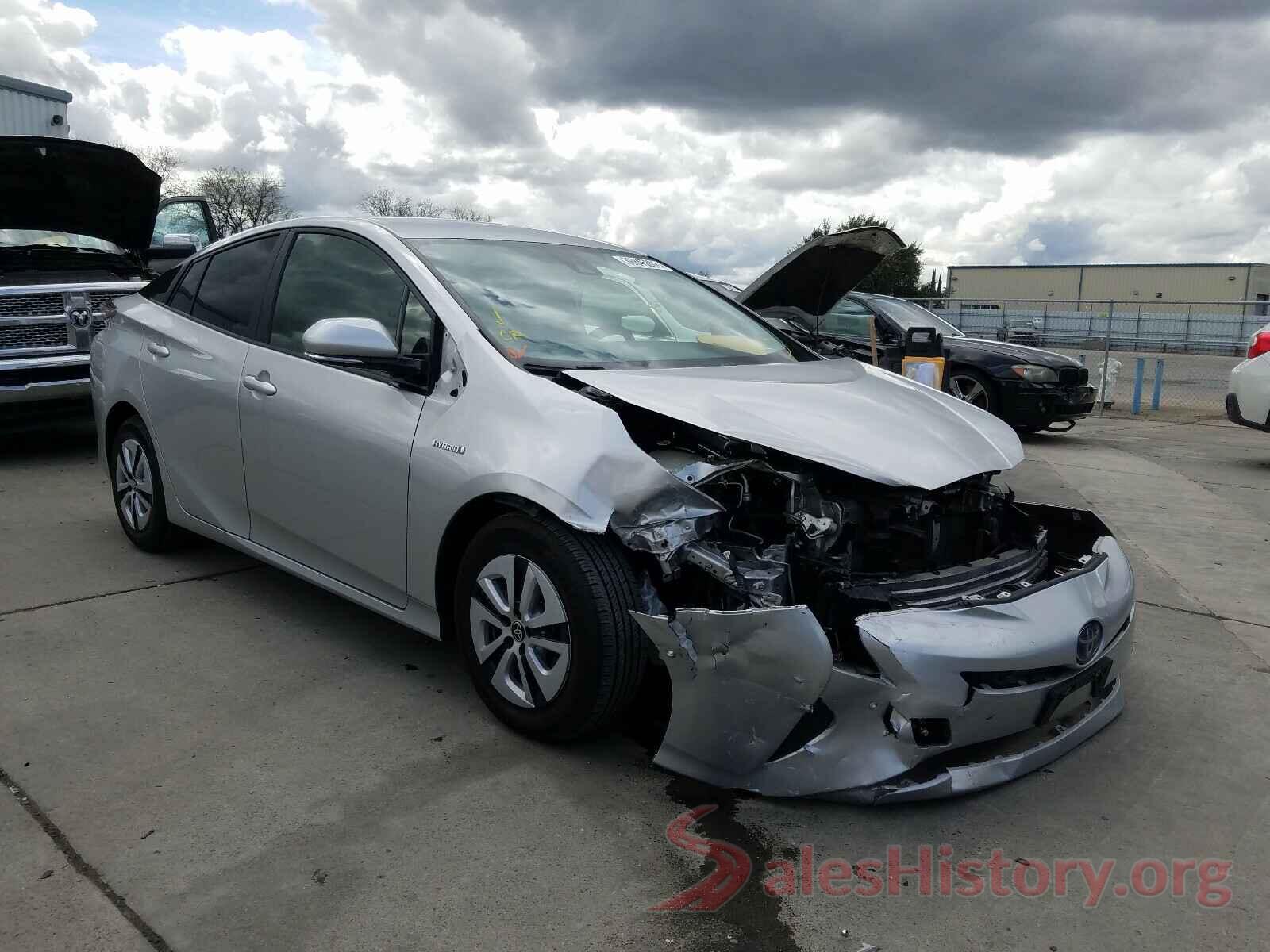 JTDKBRFU8H3577743 2017 TOYOTA PRIUS