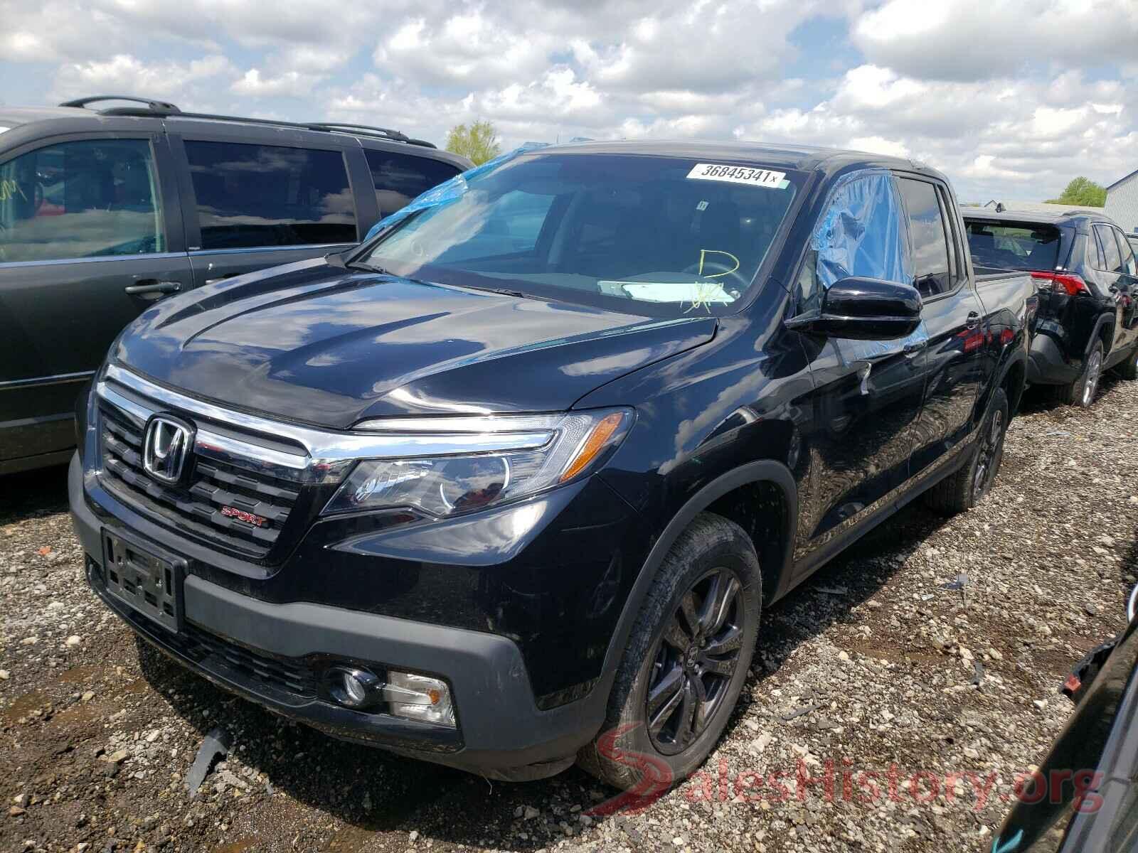 5FPYK3F17KB039498 2019 HONDA RIDGELINE