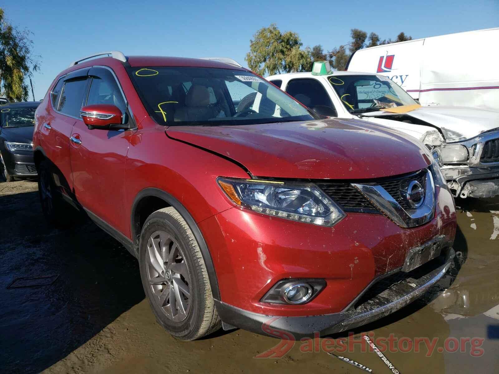 5N1AT2MV0GC758468 2016 NISSAN ROGUE