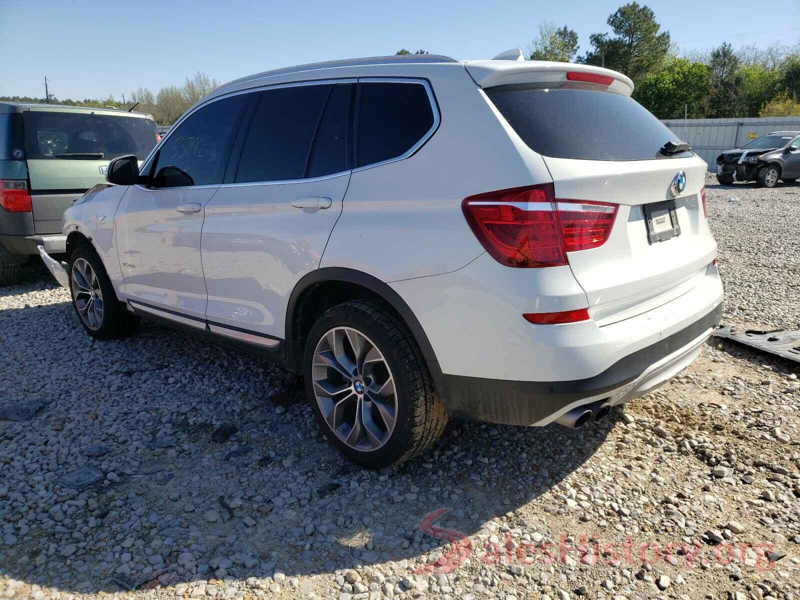 5UXWX7C35H0U43369 2017 BMW X3