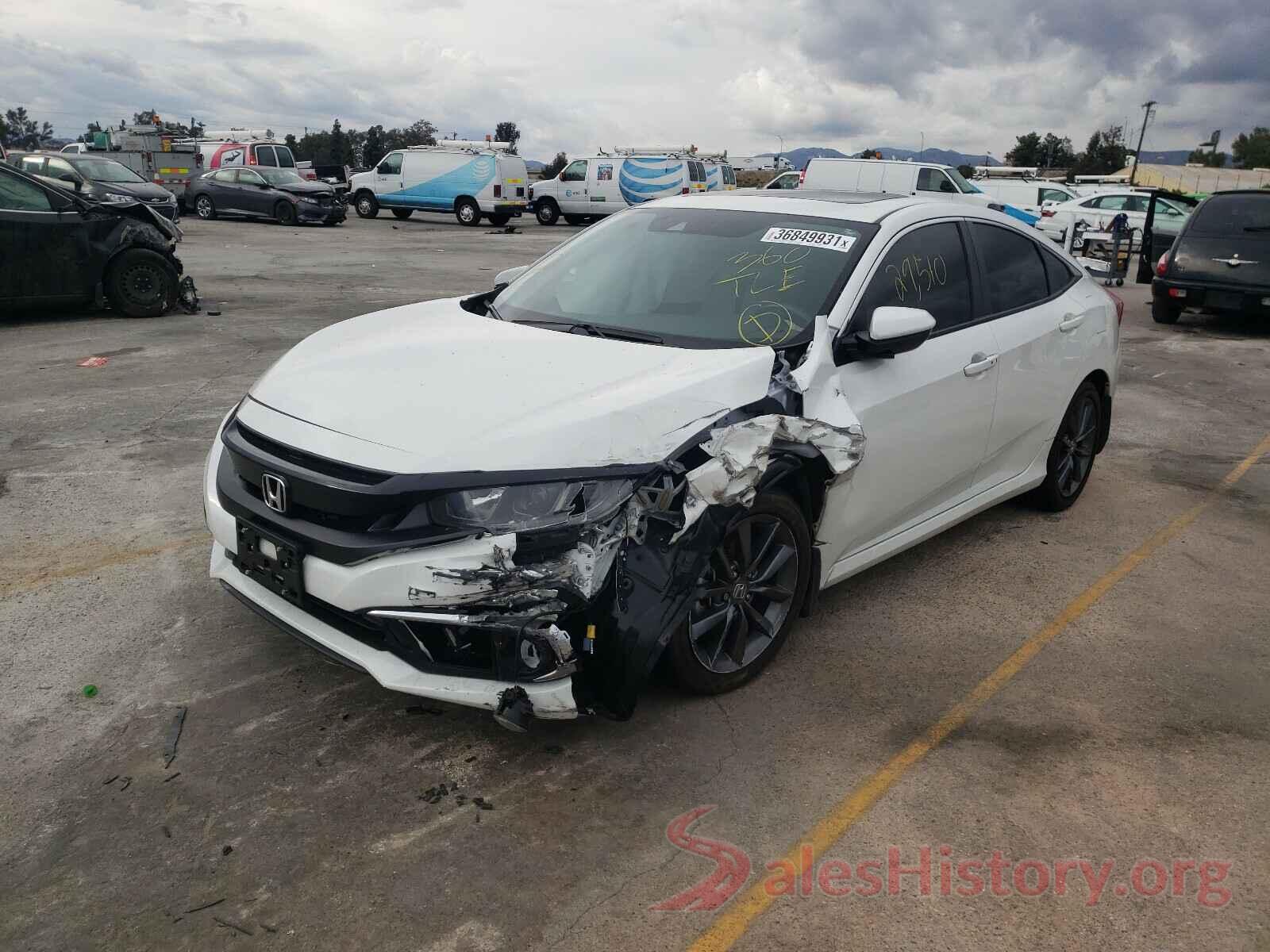 JHMFC1F35KX006930 2019 HONDA CIVIC