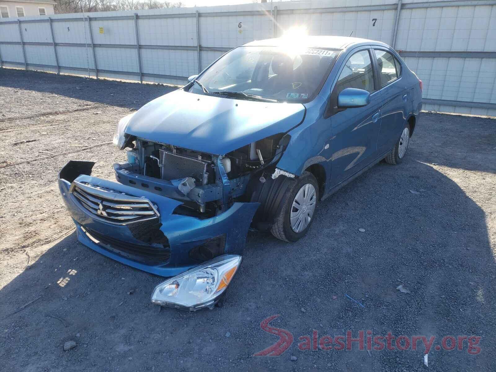 ML32F3FJ7KHF15564 2019 MITSUBISHI MIRAGE