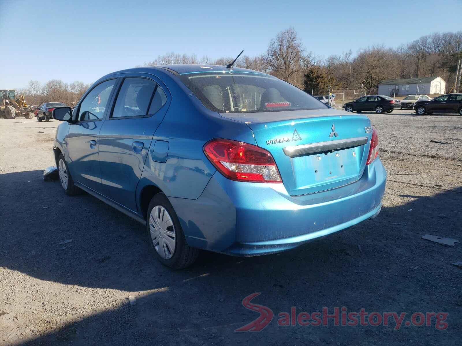 ML32F3FJ7KHF15564 2019 MITSUBISHI MIRAGE