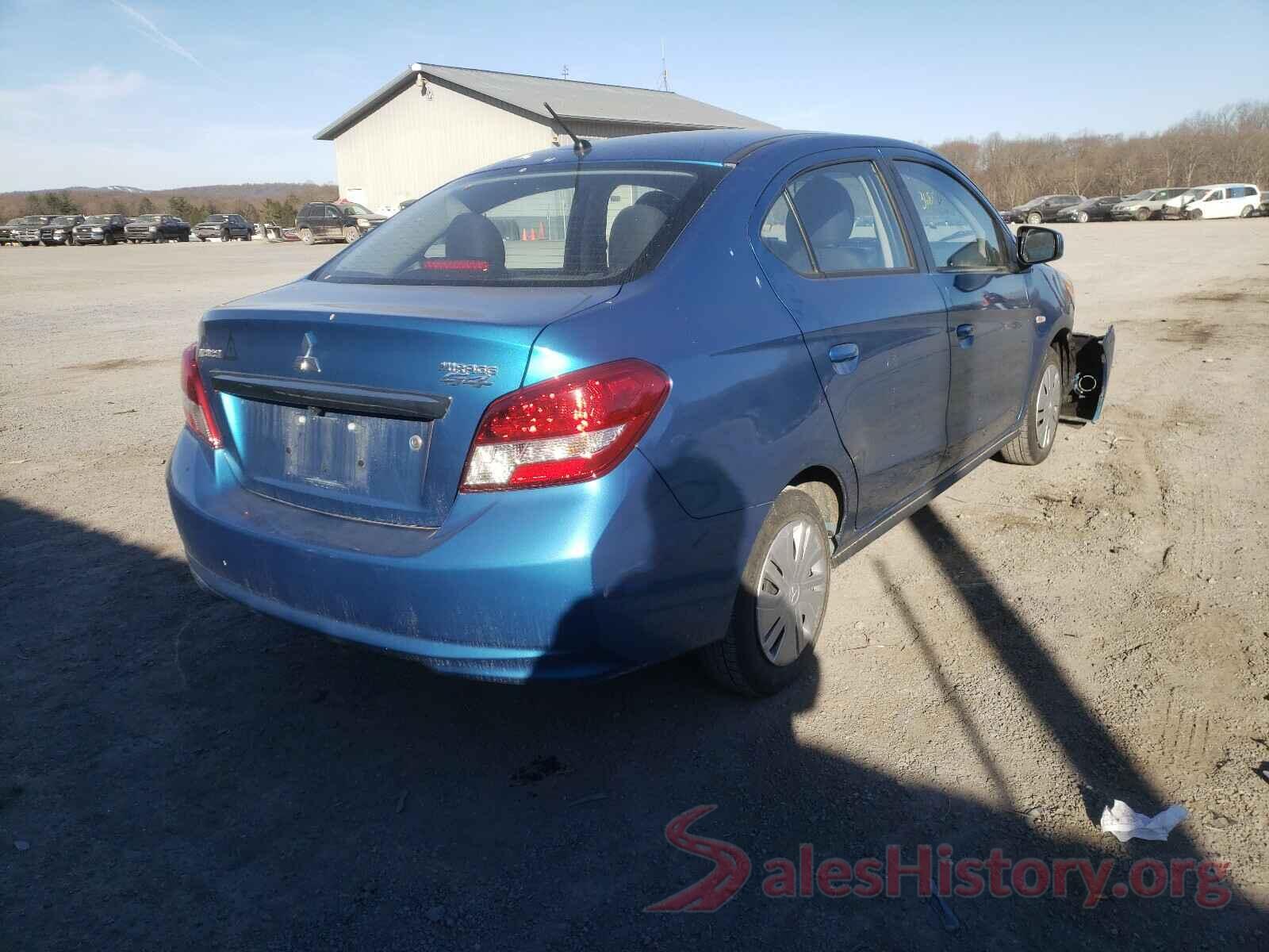 ML32F3FJ7KHF15564 2019 MITSUBISHI MIRAGE