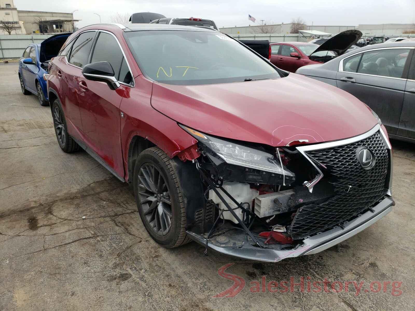 2T2BZMCA9HC084200 2017 LEXUS RX350