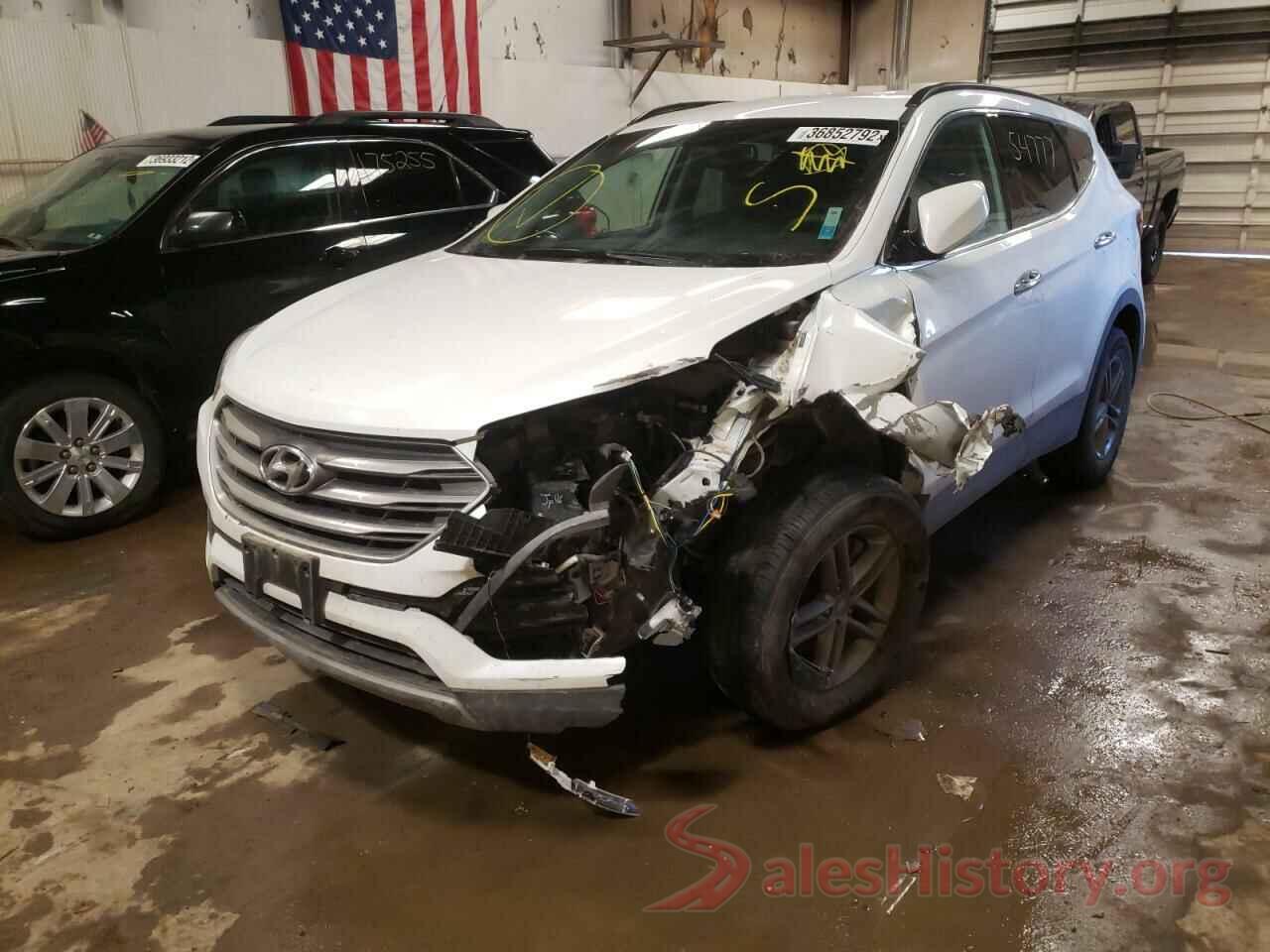 5NMZUDLB8HH037101 2017 HYUNDAI SANTA FE