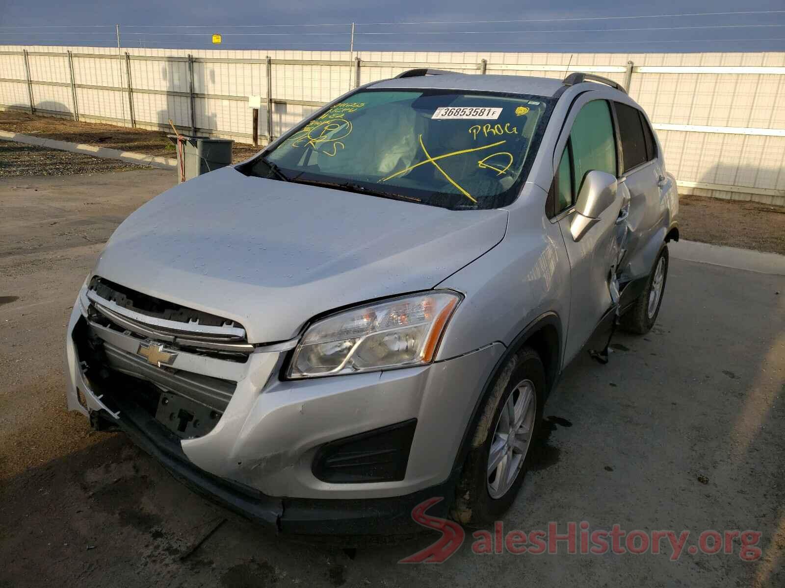 3GNCJLSB0GL162421 2016 CHEVROLET TRAX