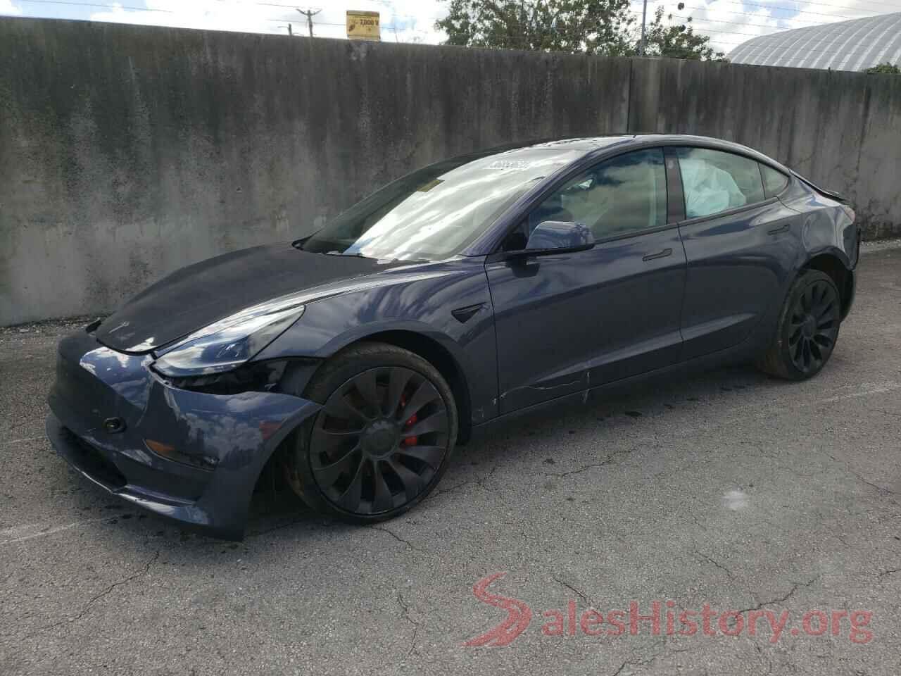 5YJ3E1EC6NF194565 2022 TESLA MODEL 3