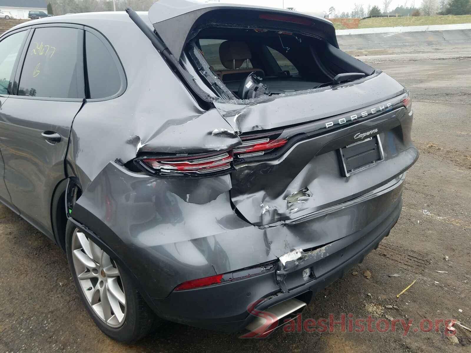 WP1AA2AY1KDA06496 2019 PORSCHE CAYENNE